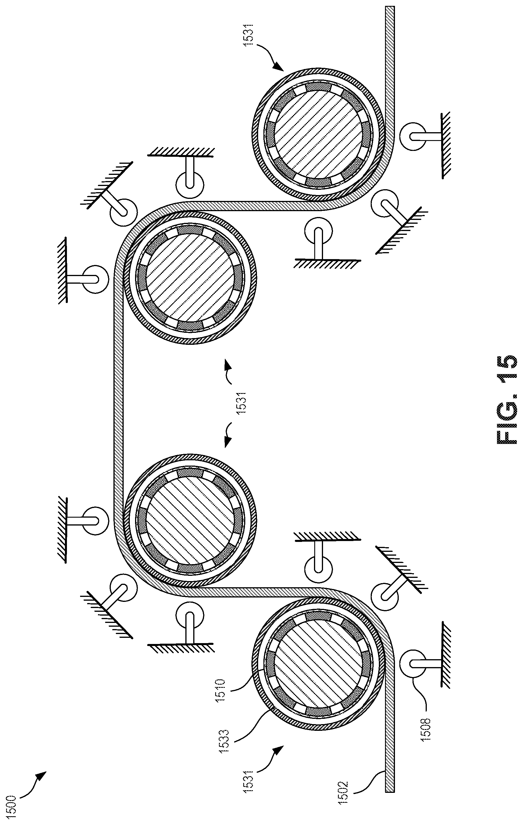 Patent US11785678 Figure 14 – Rotating magnet heat induction