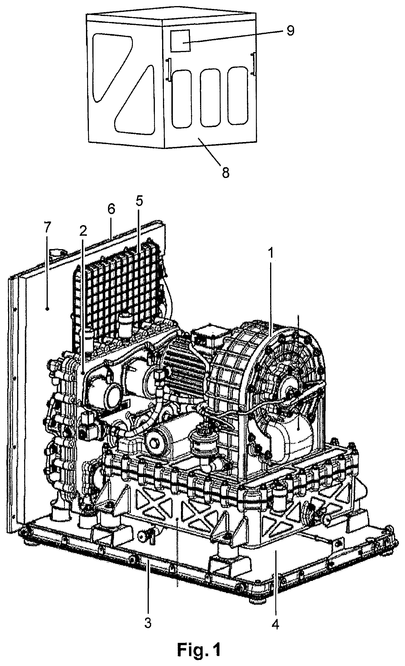 Patent US11785679 Figure 1 – Rotary induction heater having a direct-current exciter