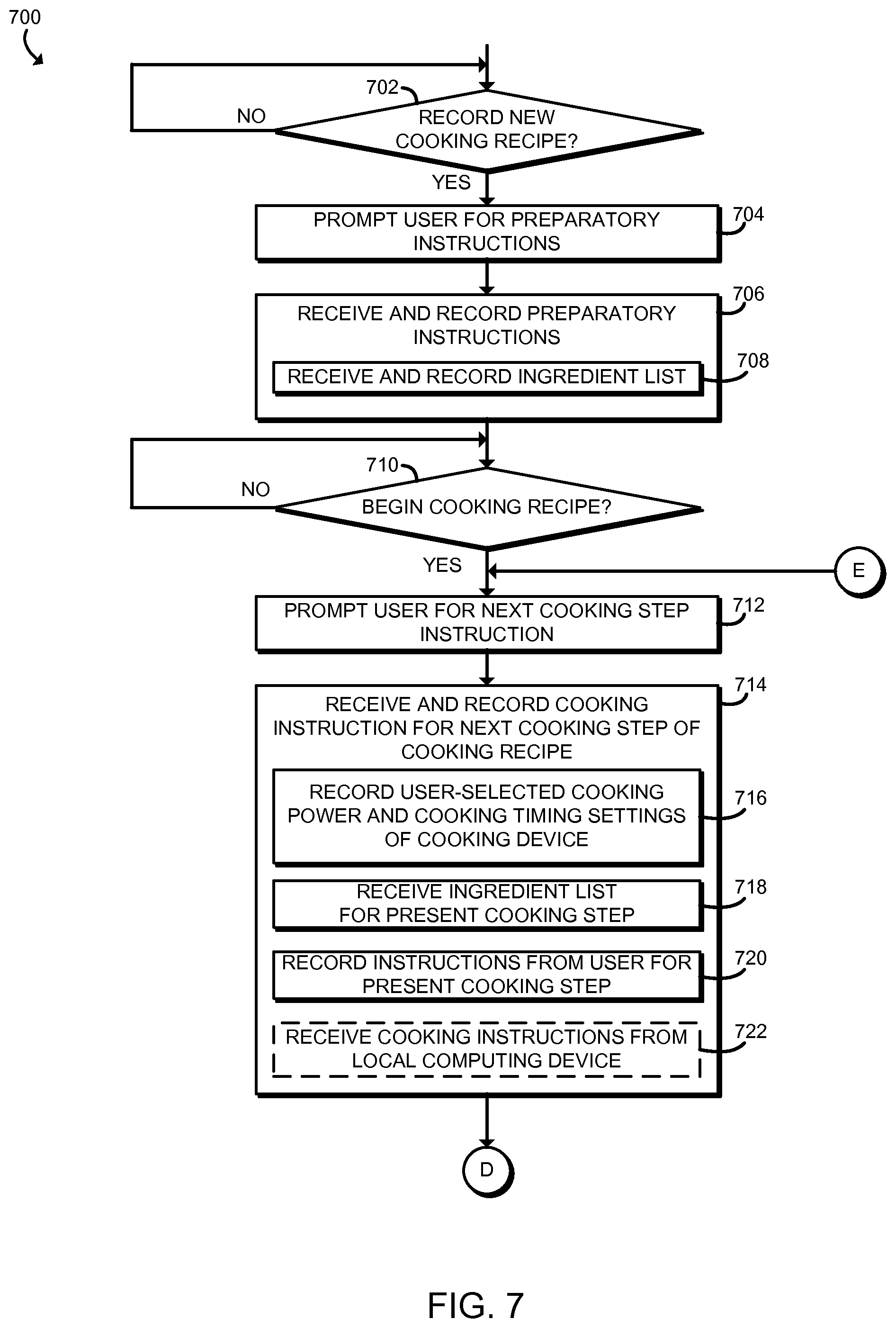 Patent US11785681 Figure 6 – Technologies for controlling cooking appliances using shared cooking recipes