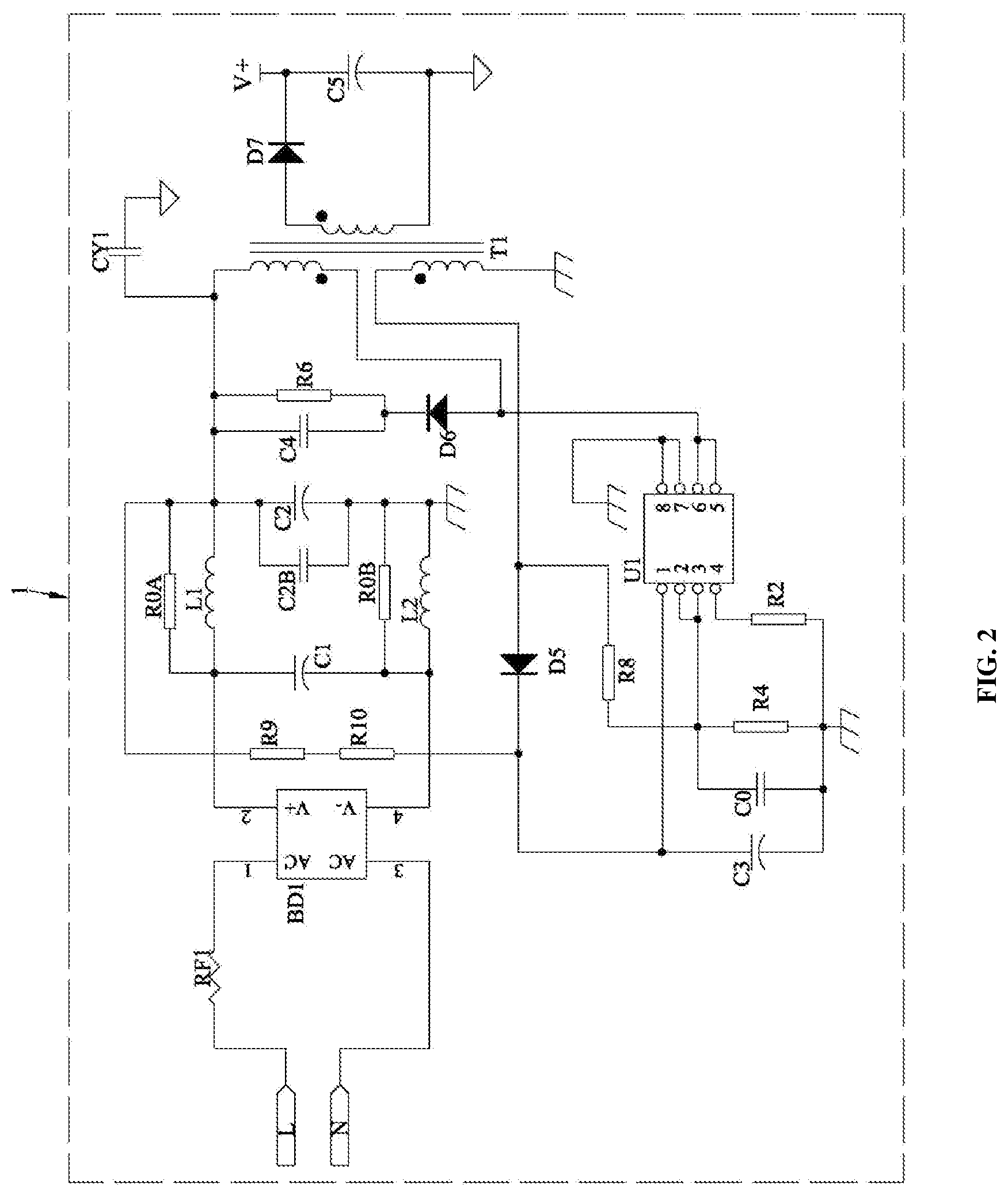 Patent US11785685 Figure 2 – Lamp controller