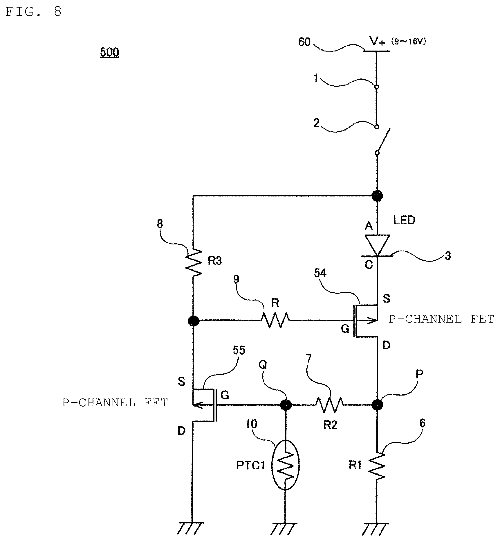 Patent US11785686 Figure 7 – LED drive circuit