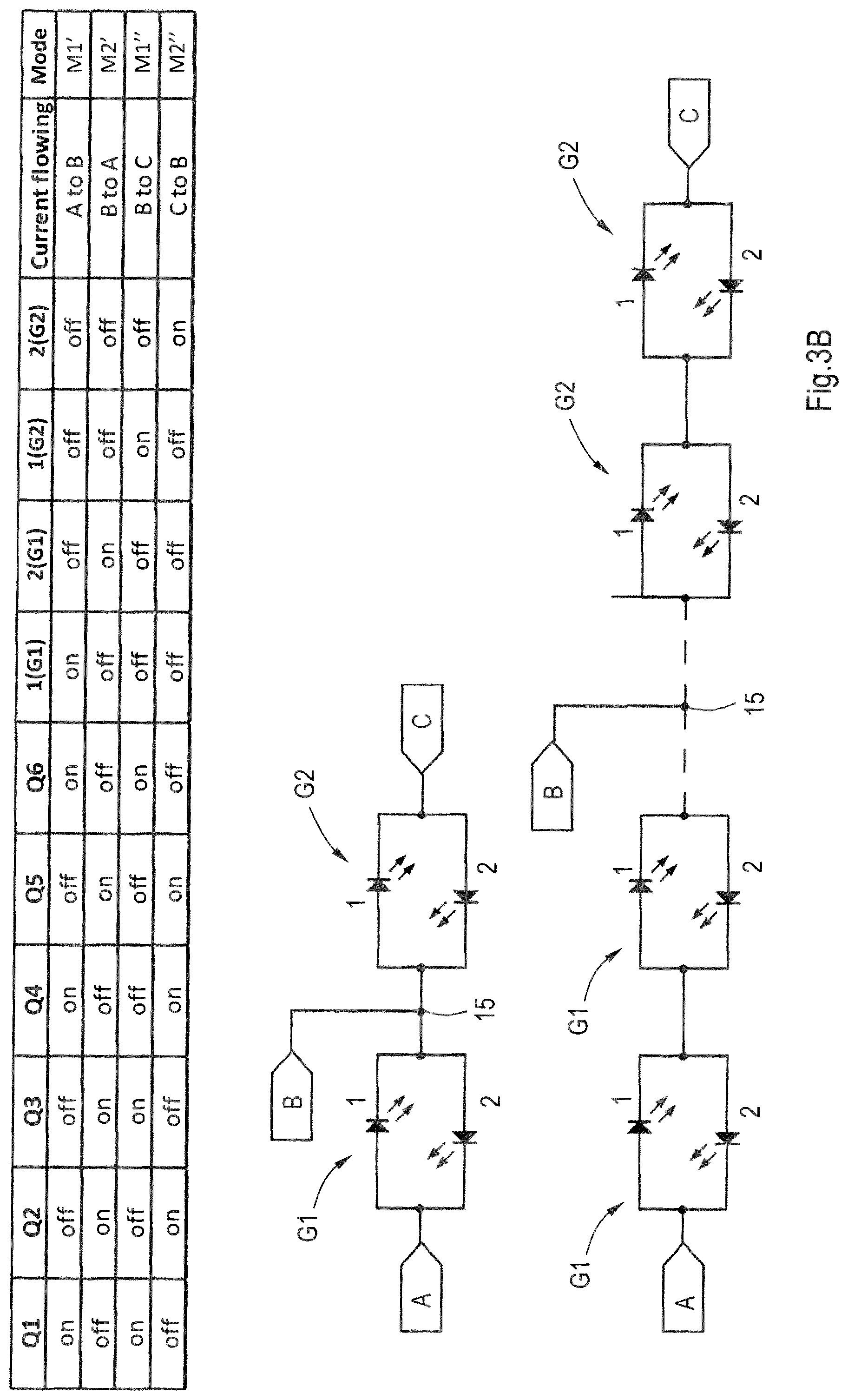 Patent US11785689 Figure 3 – Light system with anti-parallel LEDs