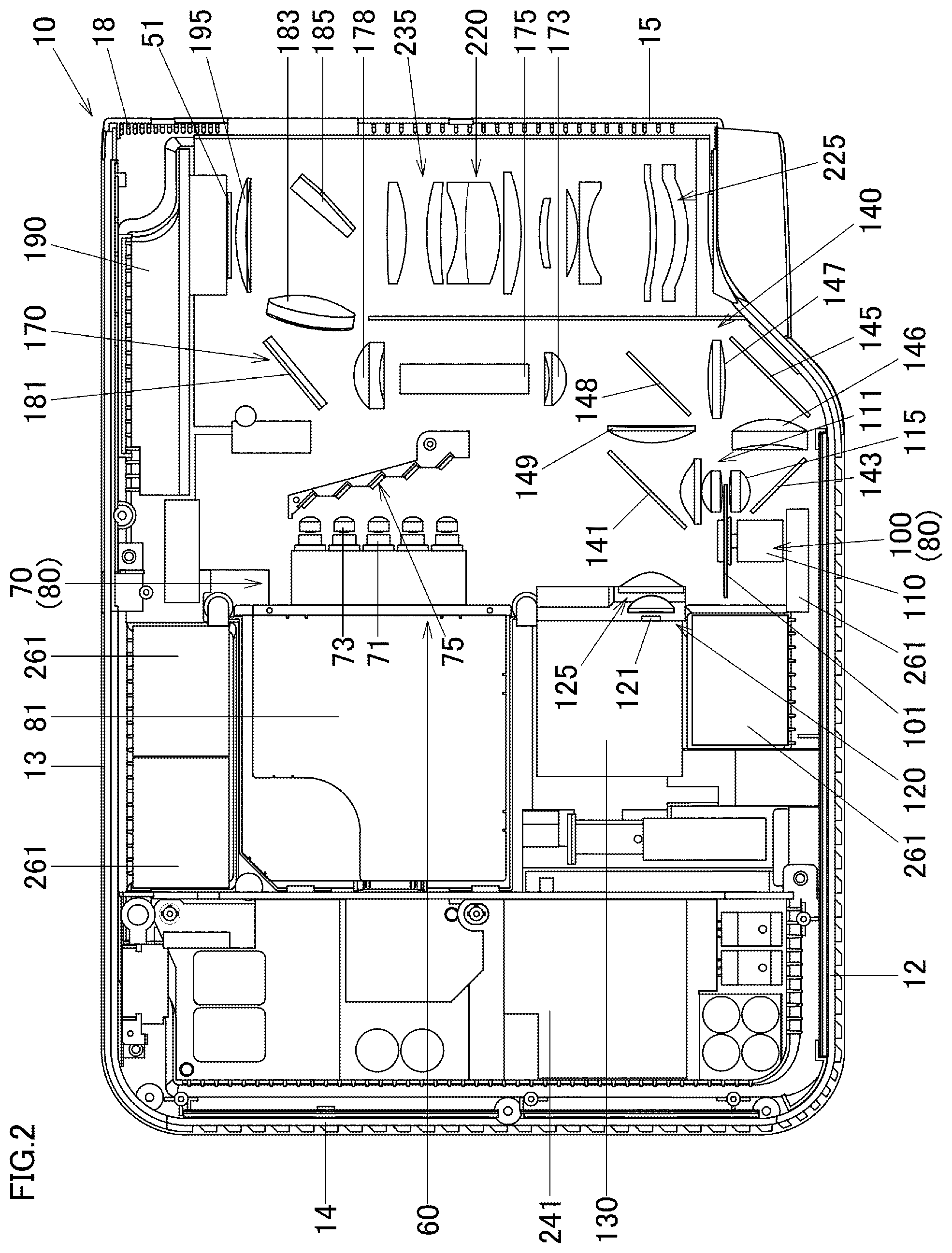 Patent US11785693 Figure 2 – Light source unit, projector, and light source control method