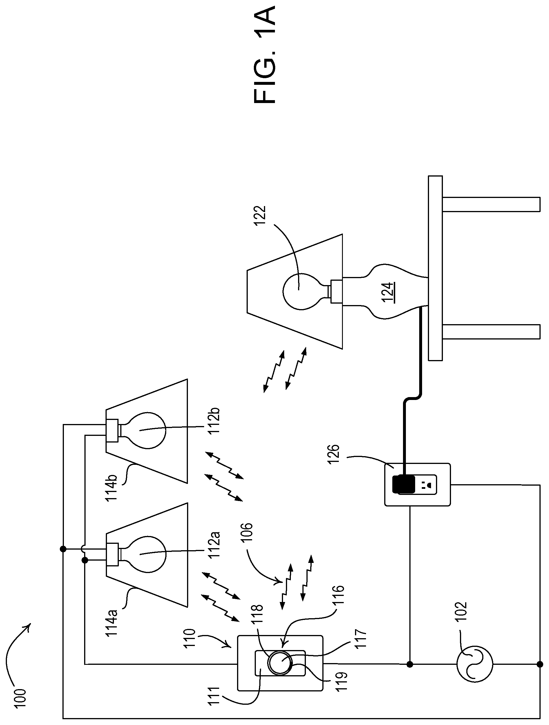 Patent US11785695 — Lamp synchronization after excessive user interaction — Figure 1