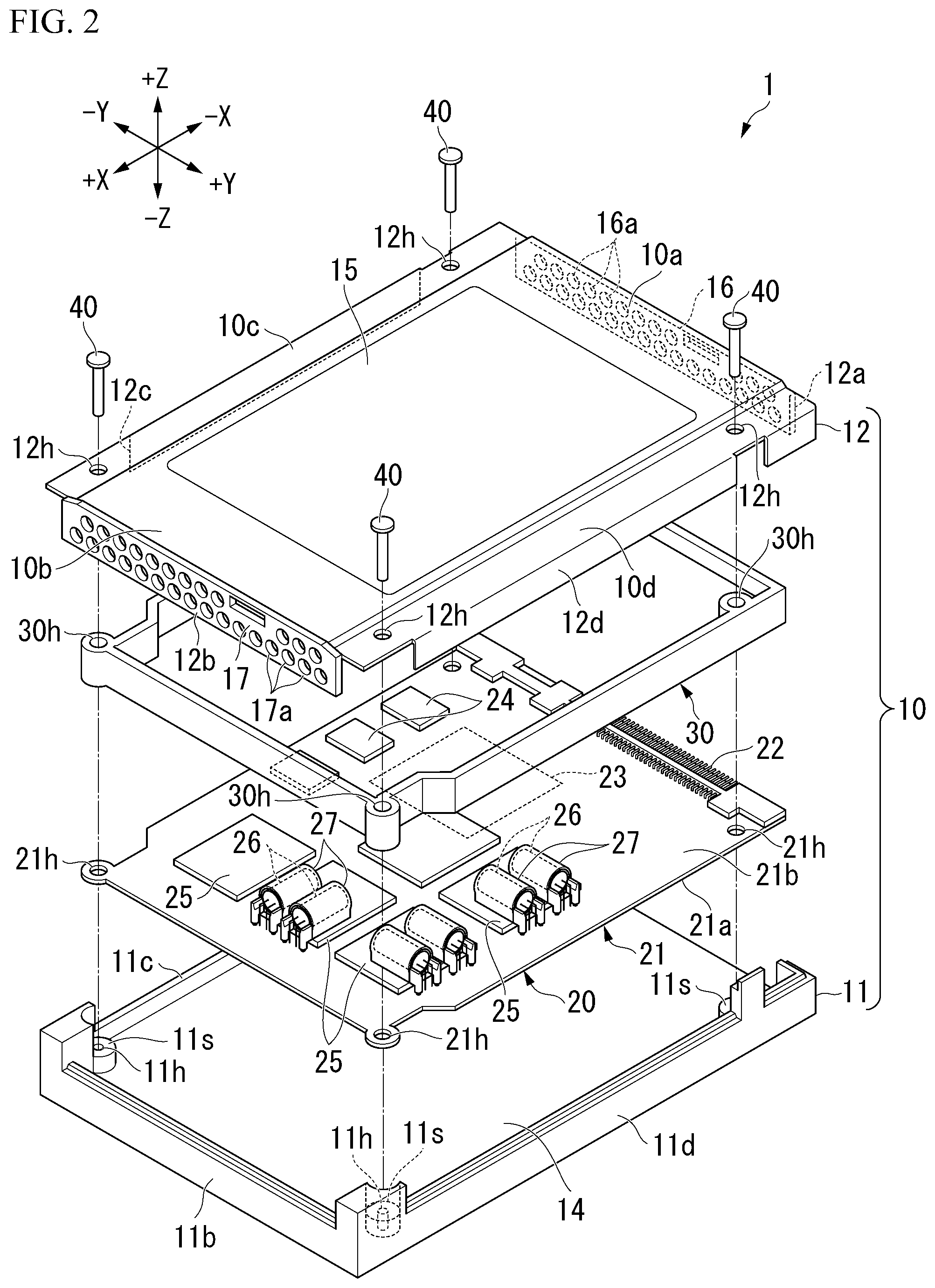 Patent US11785703 Figure 2 – Semiconductor storage device and heat dissipator