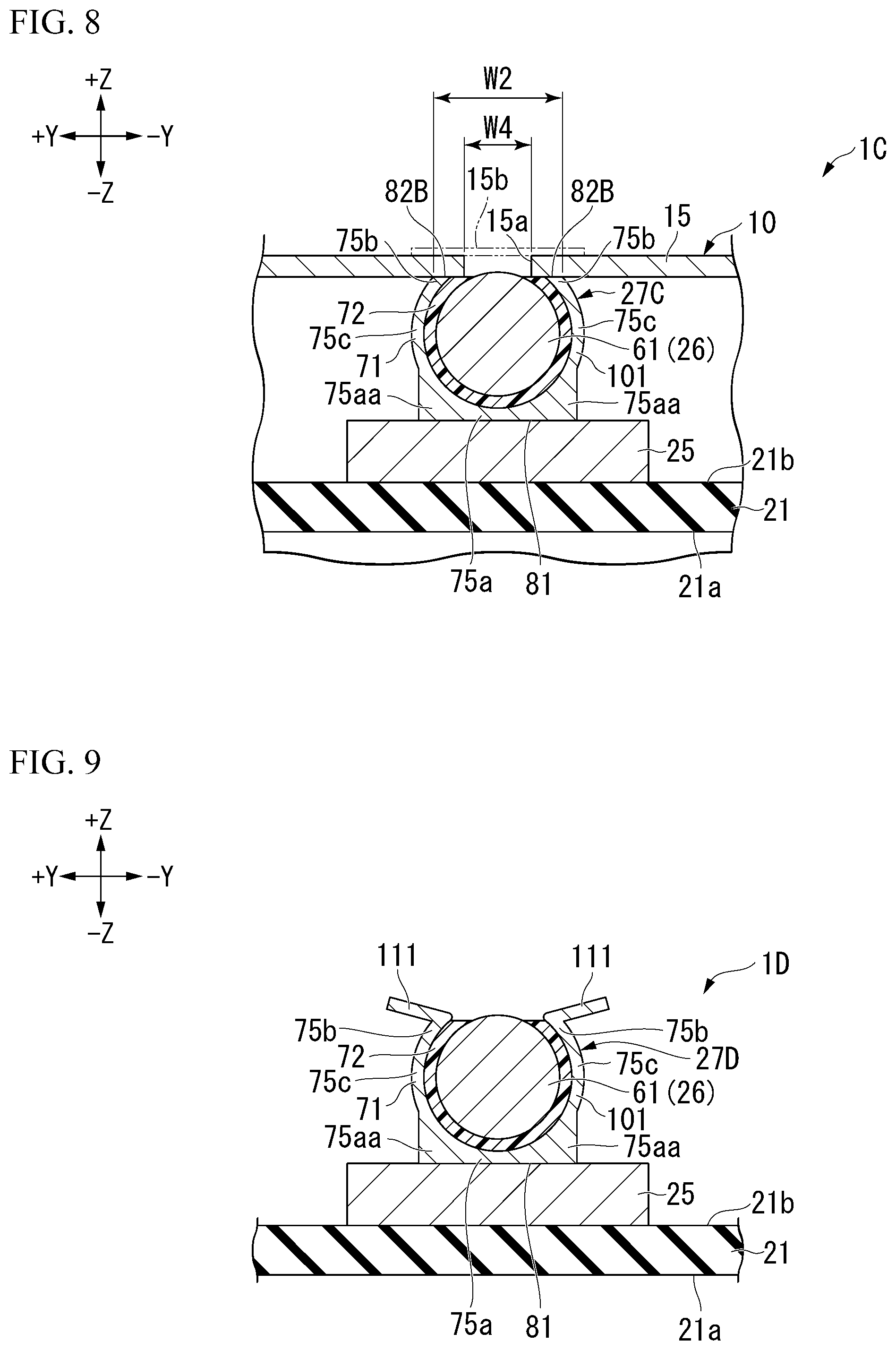 Patent US11785703 Figure 8 – Semiconductor storage device and heat dissipator