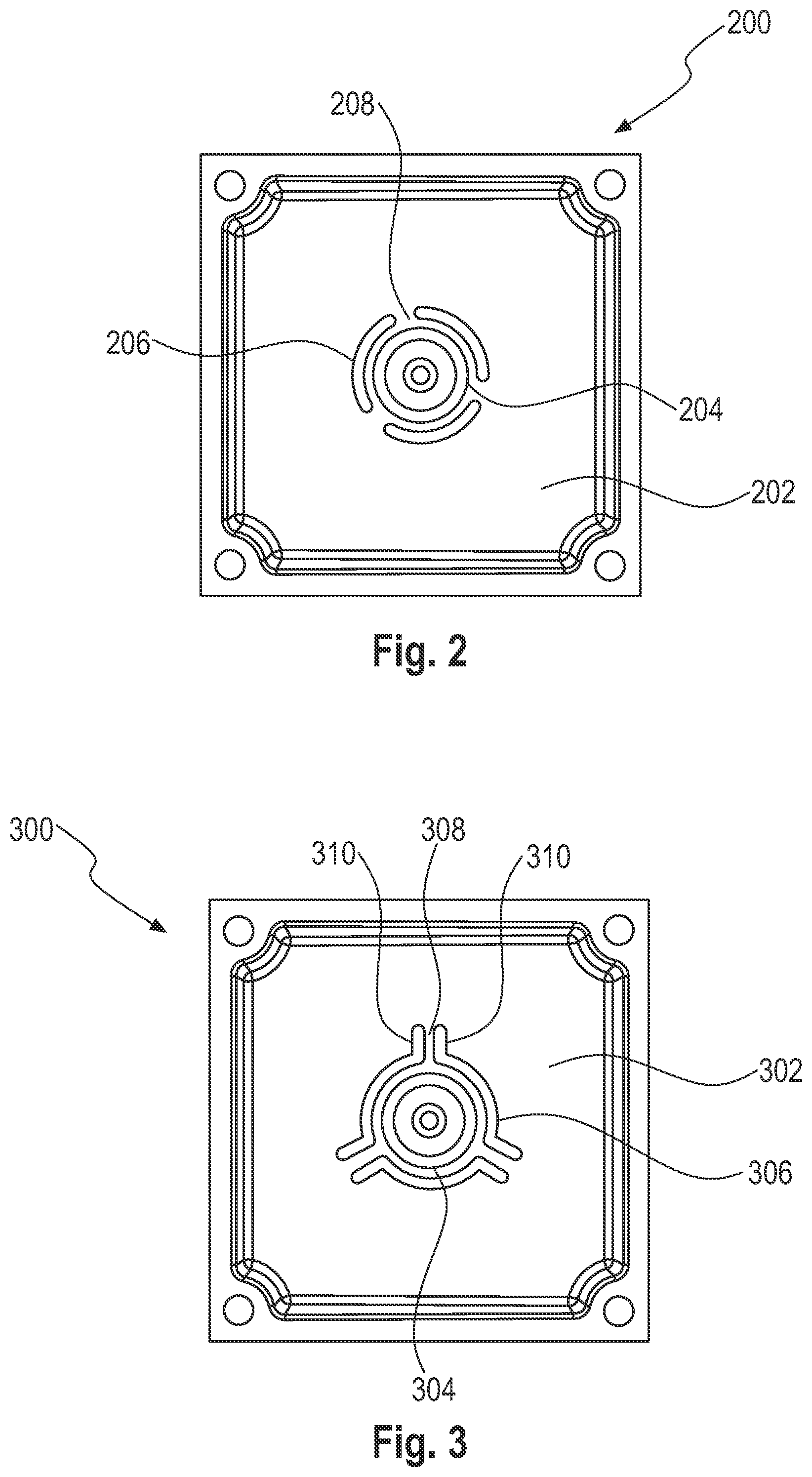 Patent US11785704 Figure 2 – Cover for pressing a printed-circuit board on a heat sink