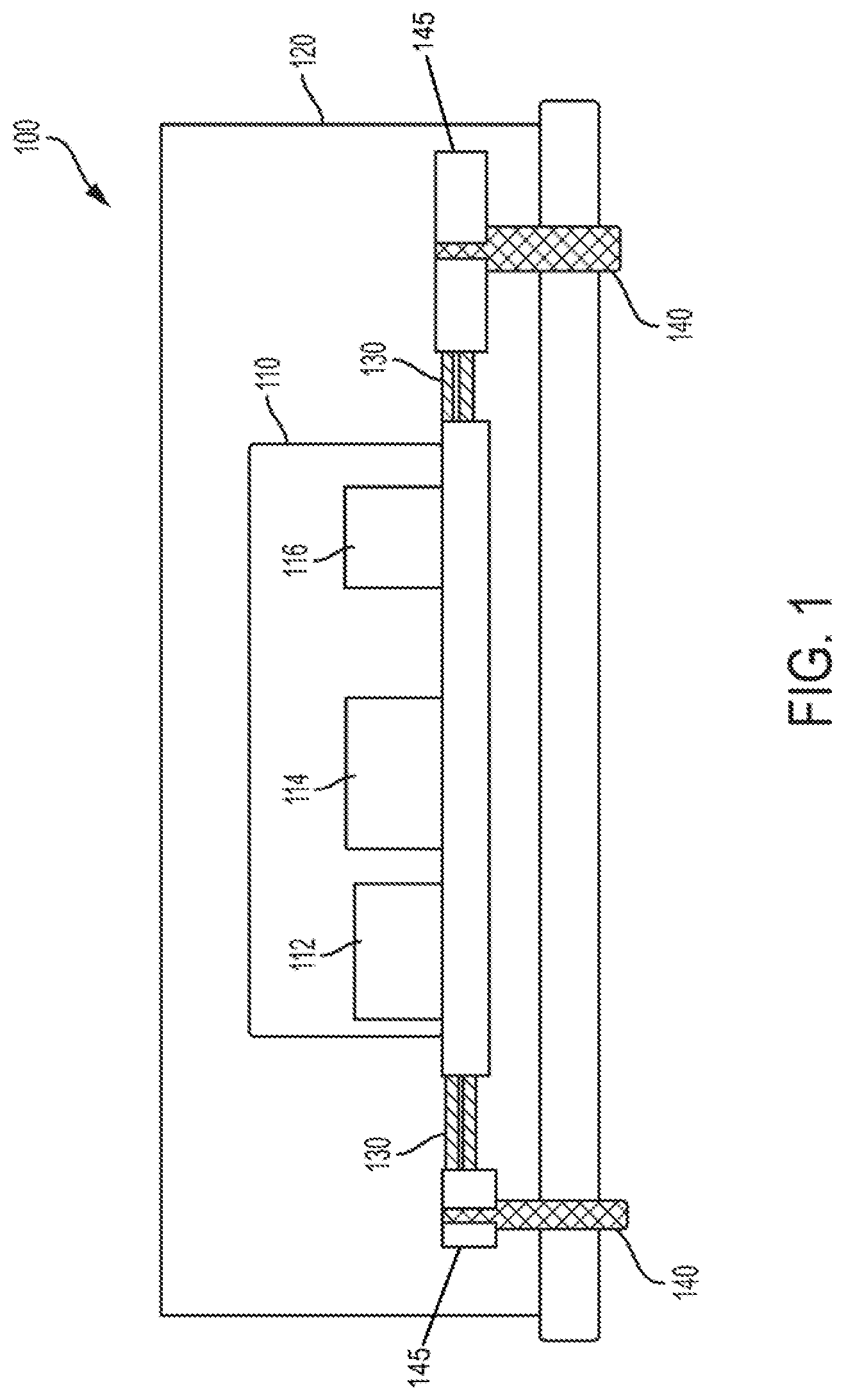Patent US11785705 Figure 1 – Thermal insulation and temperature control of components