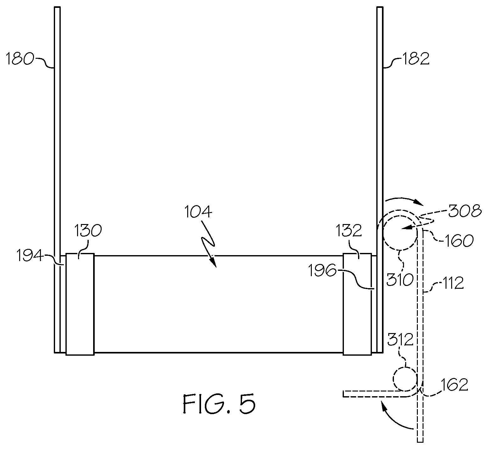 Patent US11785711 Figure 5 – Circuit board assembly with electronic surface mount device and mount arrangement for thermal protection