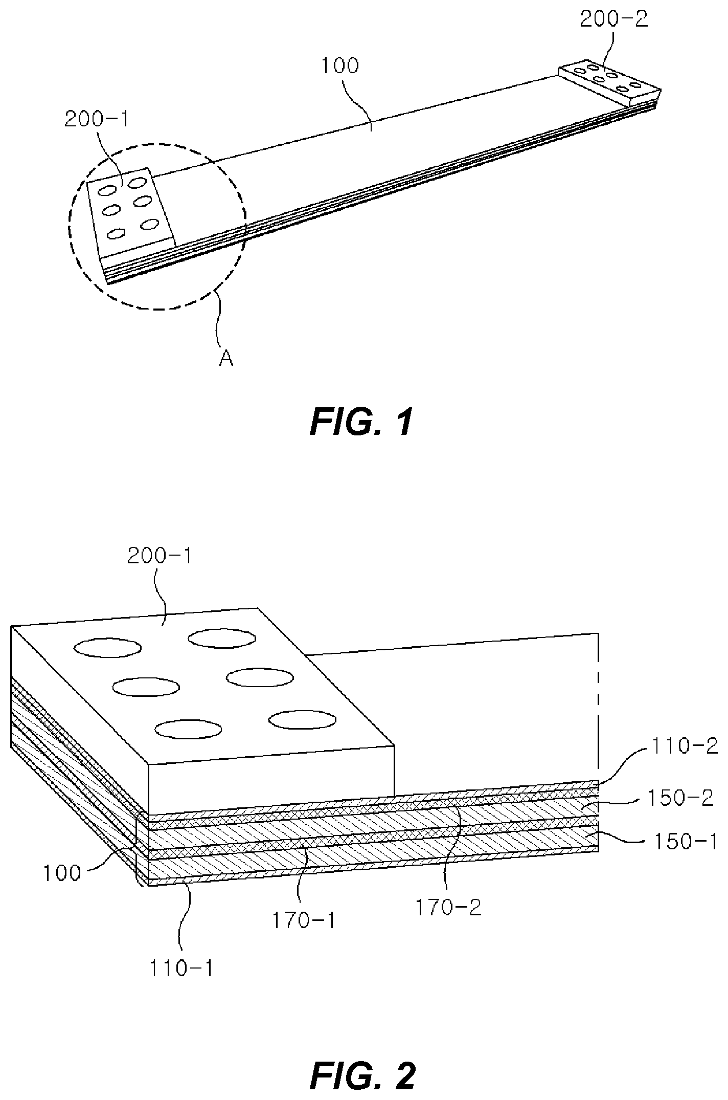 Patent US11785713 Figure 1 – Flexible cable jumper structure, and method for producing same