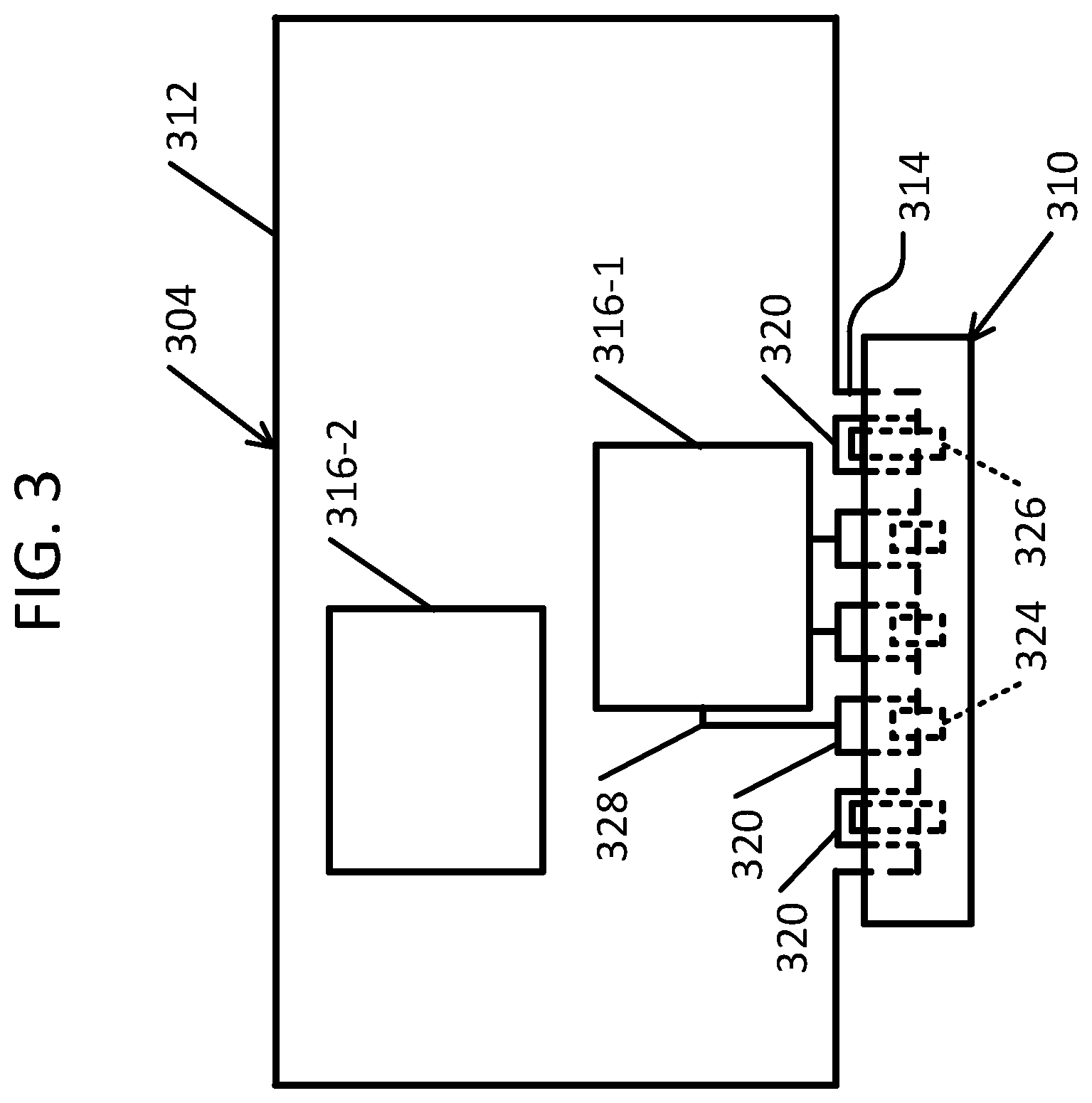 Patent US11785717 Figure 3 – Card retention connector system