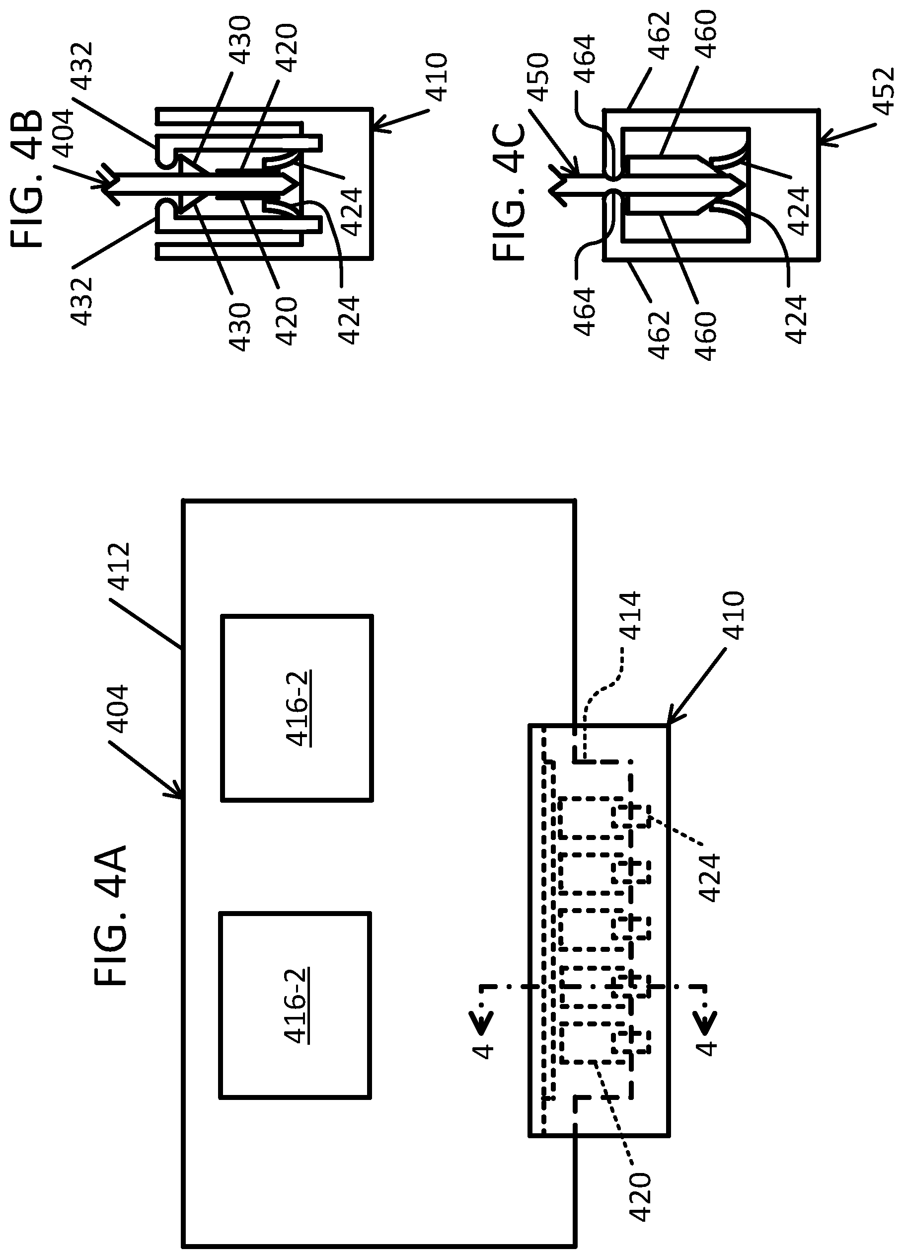 Patent US11785717 Figure 4 – Card retention connector system