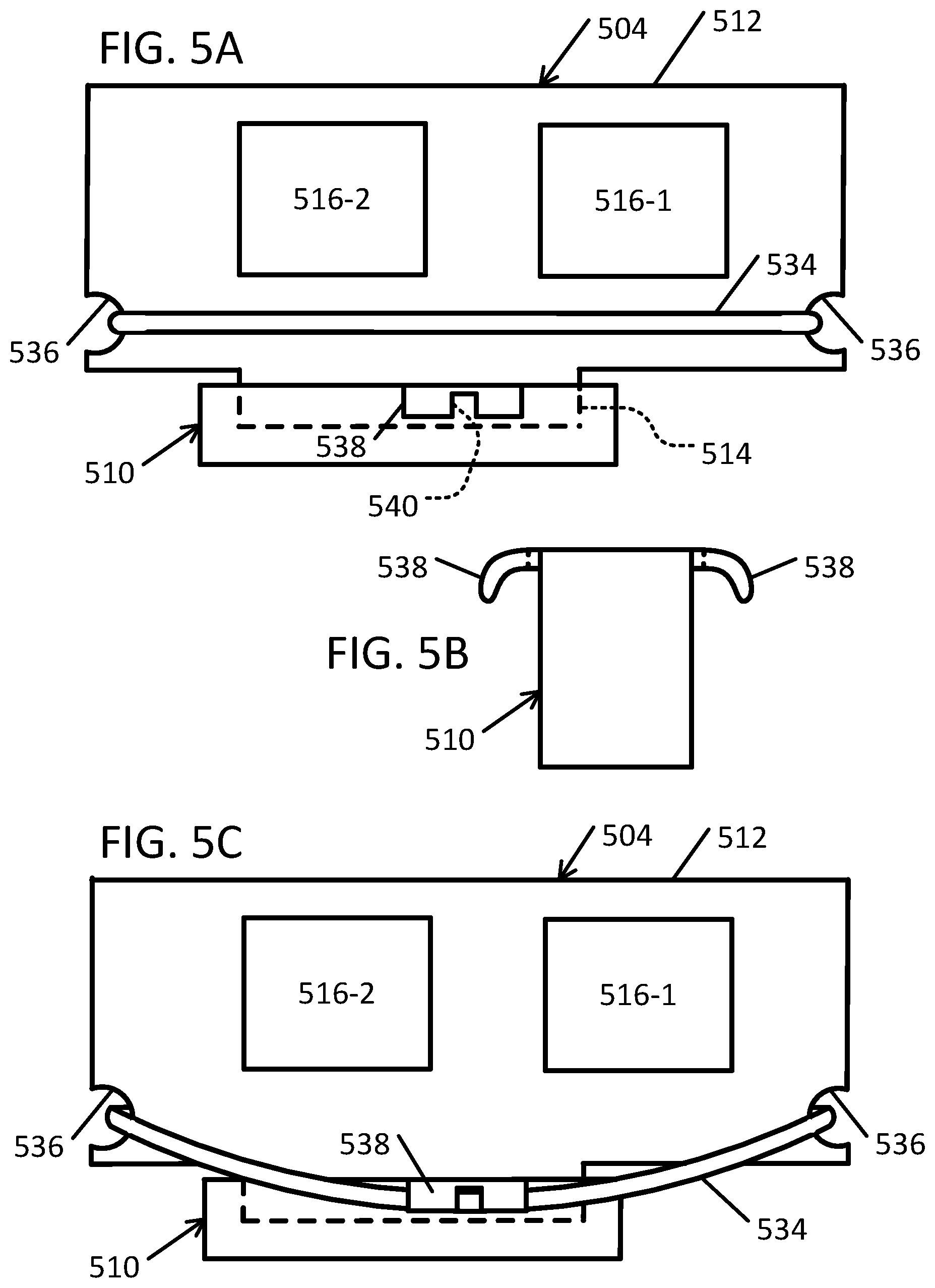 Patent US11785717 Figure 5 – Card retention connector system
