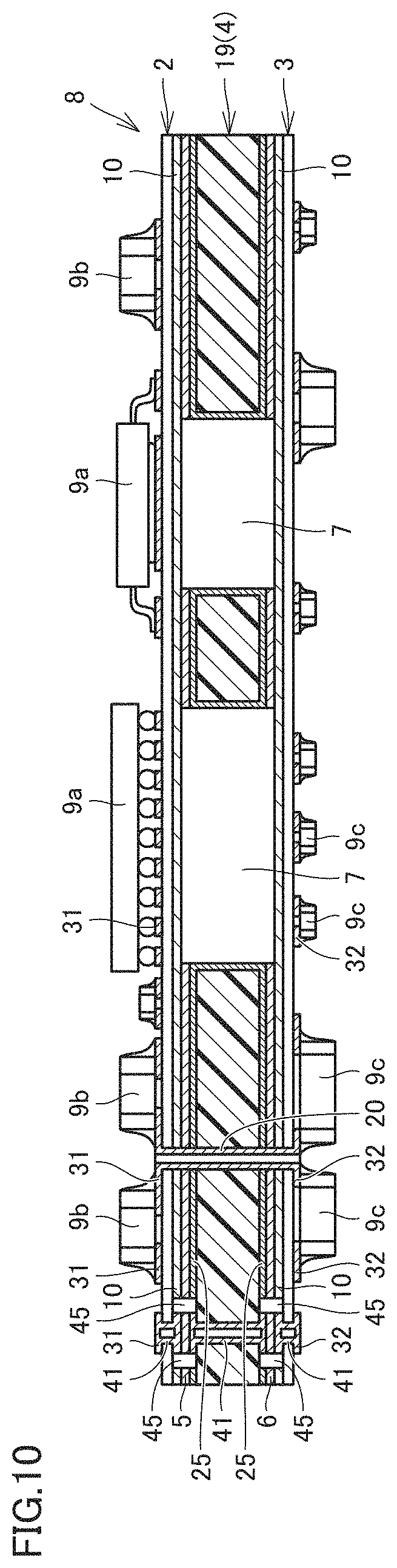 Patent US11785718 Figure 8 – Composite printed wiring board and method of manufacturing the same