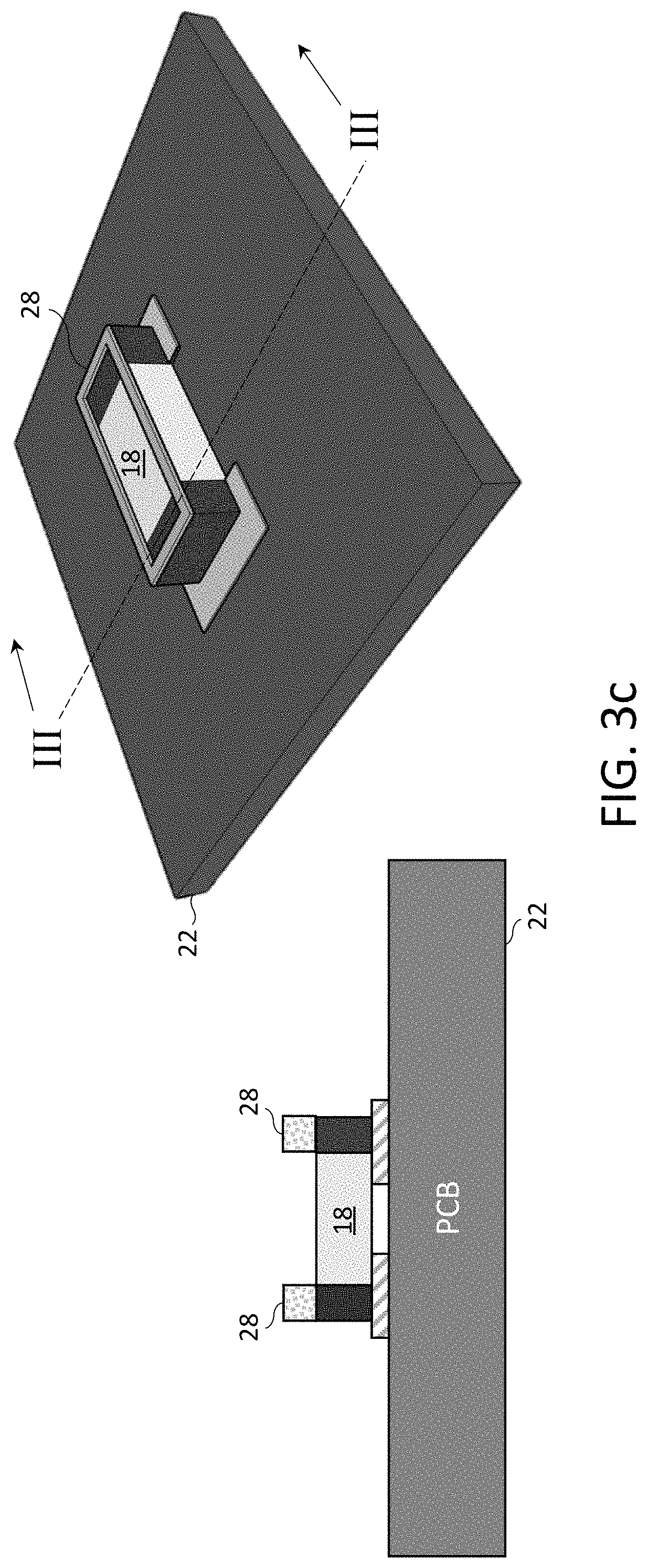 Patent US11785722 Figure 6 – Systems for printing conformal materials on component edges at high resolution