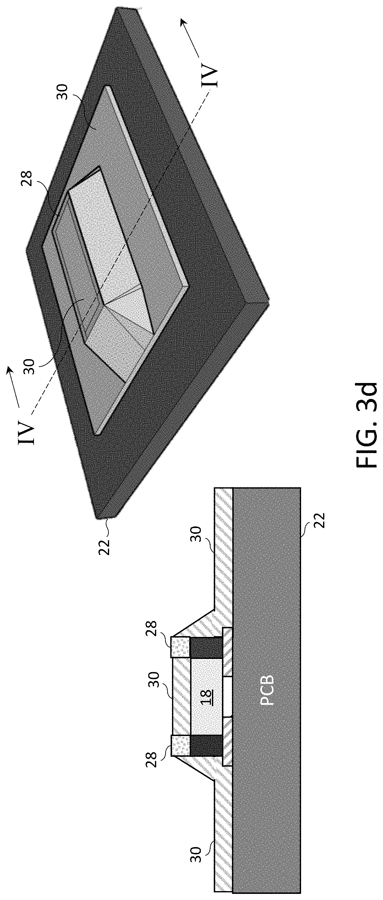 Patent US11785722 Figure 7 – Systems for printing conformal materials on component edges at high resolution