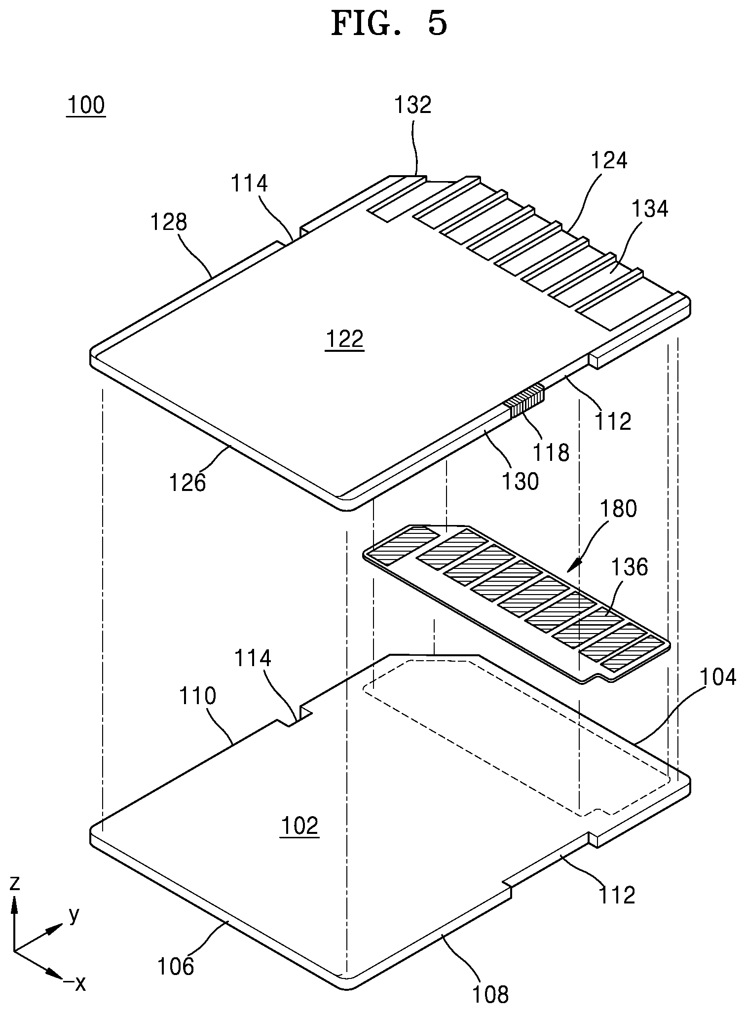 Patent US11785732 Figure 5 – Memory card