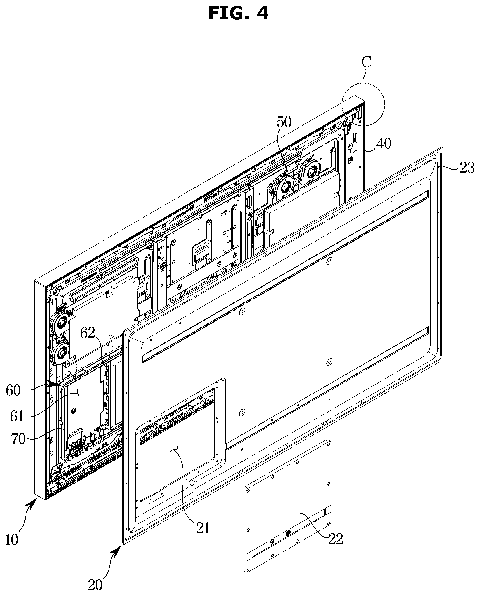Patent US11785733 Figure 4 – Display apparatus