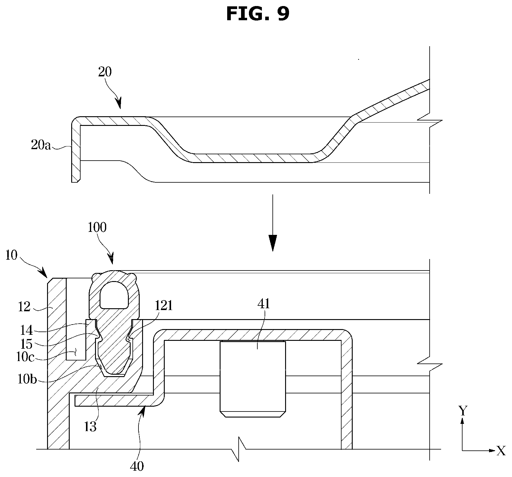 Patent US11785733 Figure 9 – Display apparatus