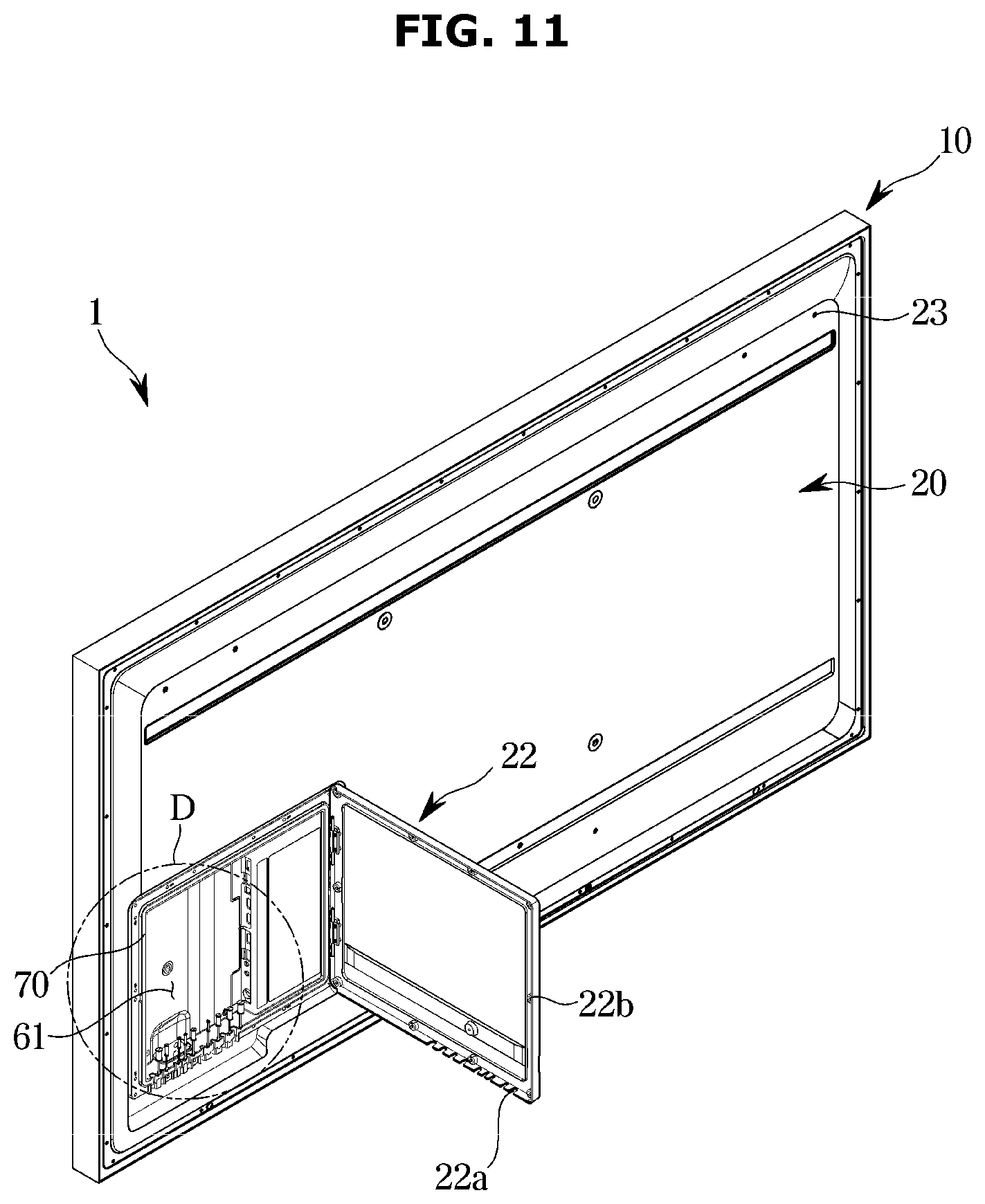 Patent US11785733 Figure 11 – Display apparatus