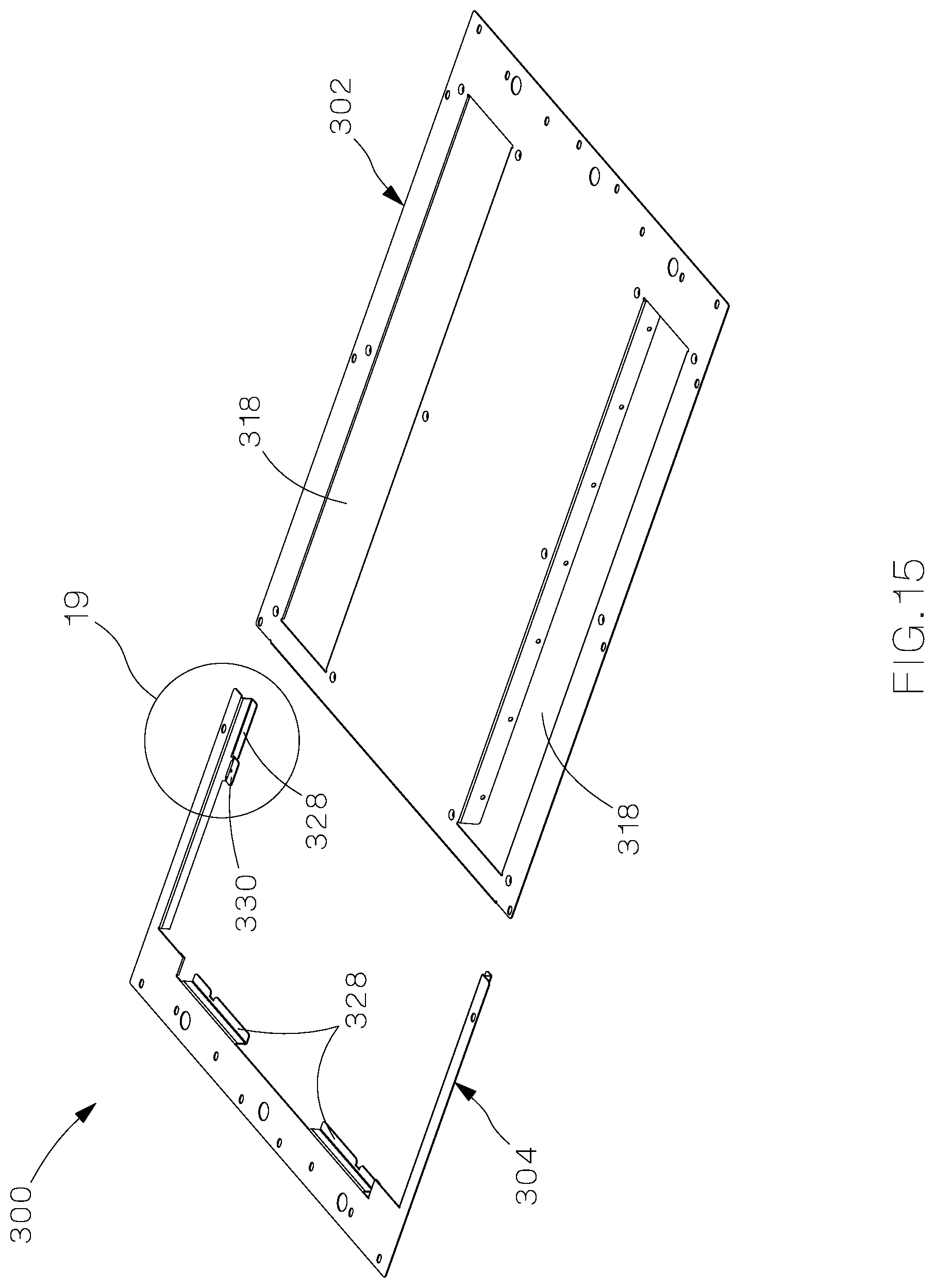 Patent US11785734 Figure 15 – Data center cabinet and top caps for a data center cabinet