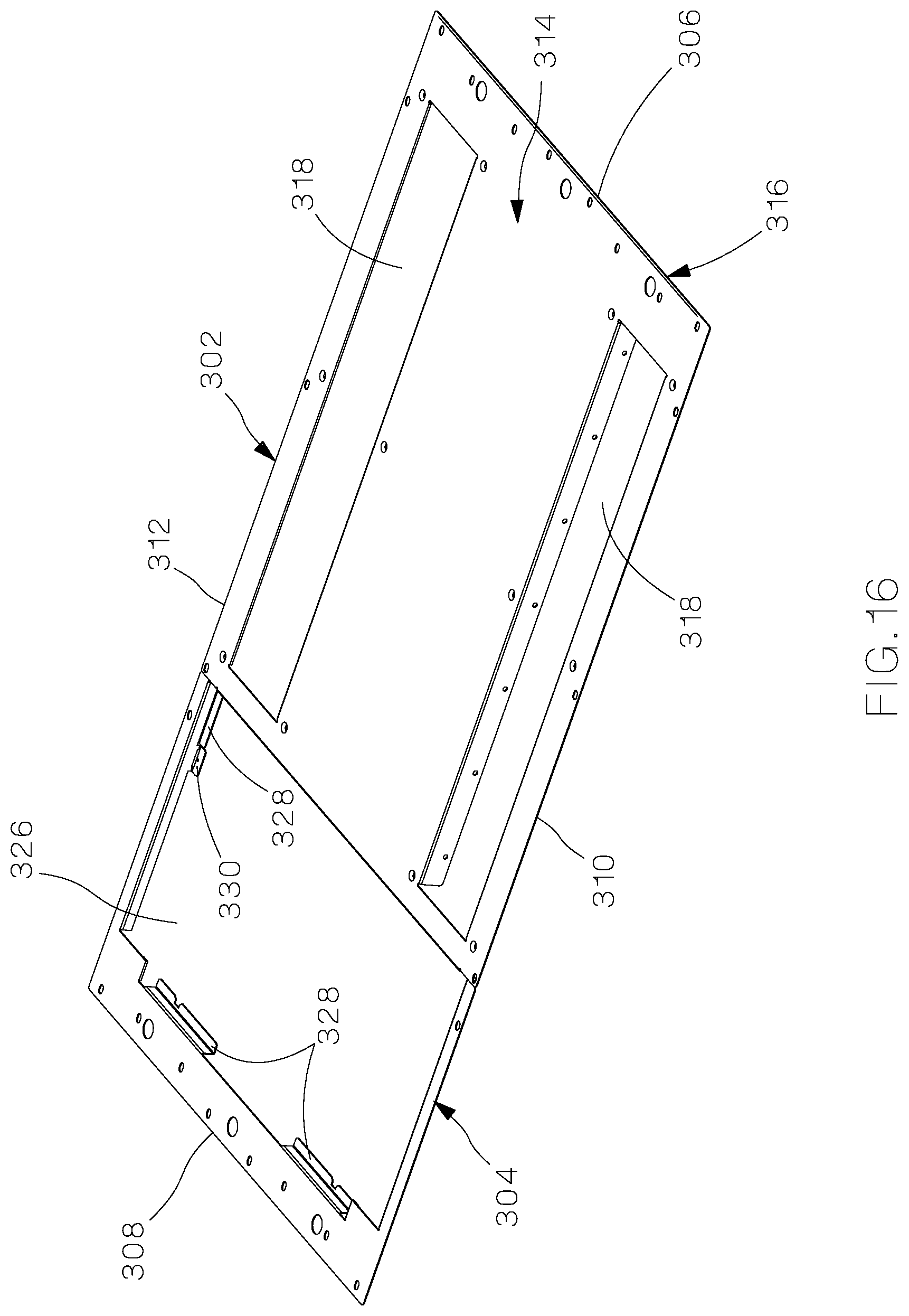 Patent US11785734 Figure 16 – Data center cabinet and top caps for a data center cabinet