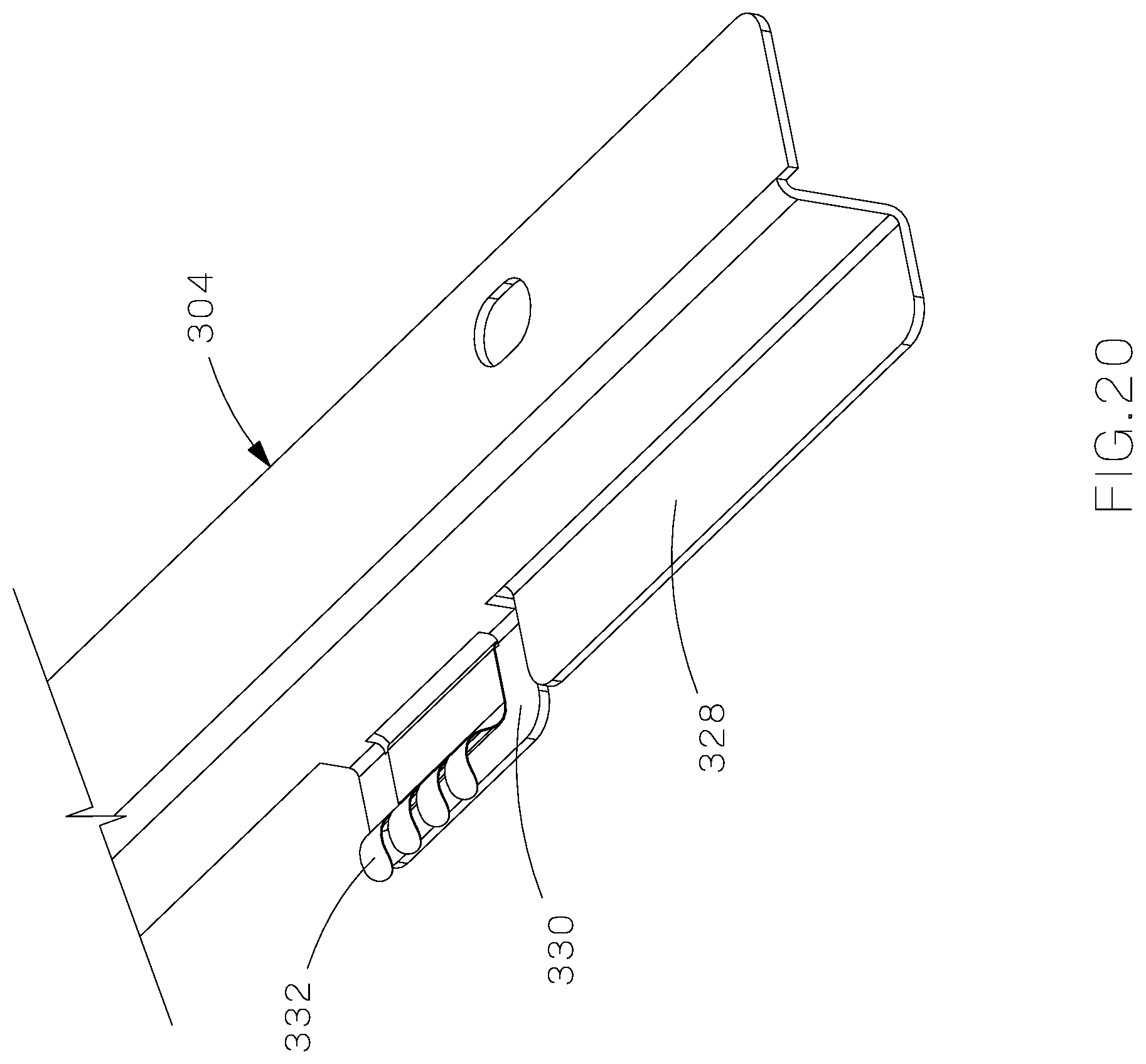 Patent US11785734 Figure 20 – Data center cabinet and top caps for a data center cabinet
