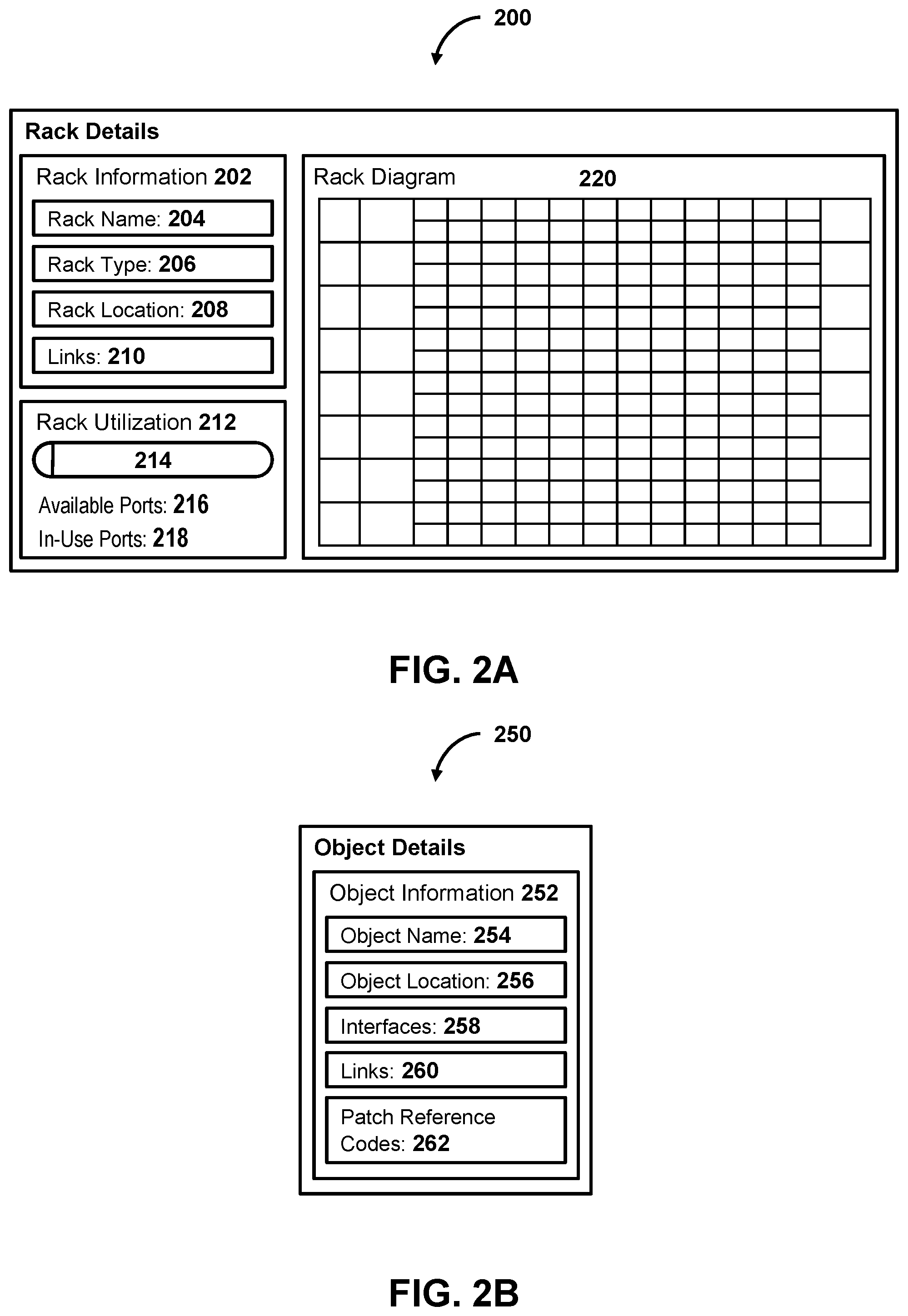 Patent US11785735 Figure 2 – Intelligent cable patching of racks to facilitate cable installation
