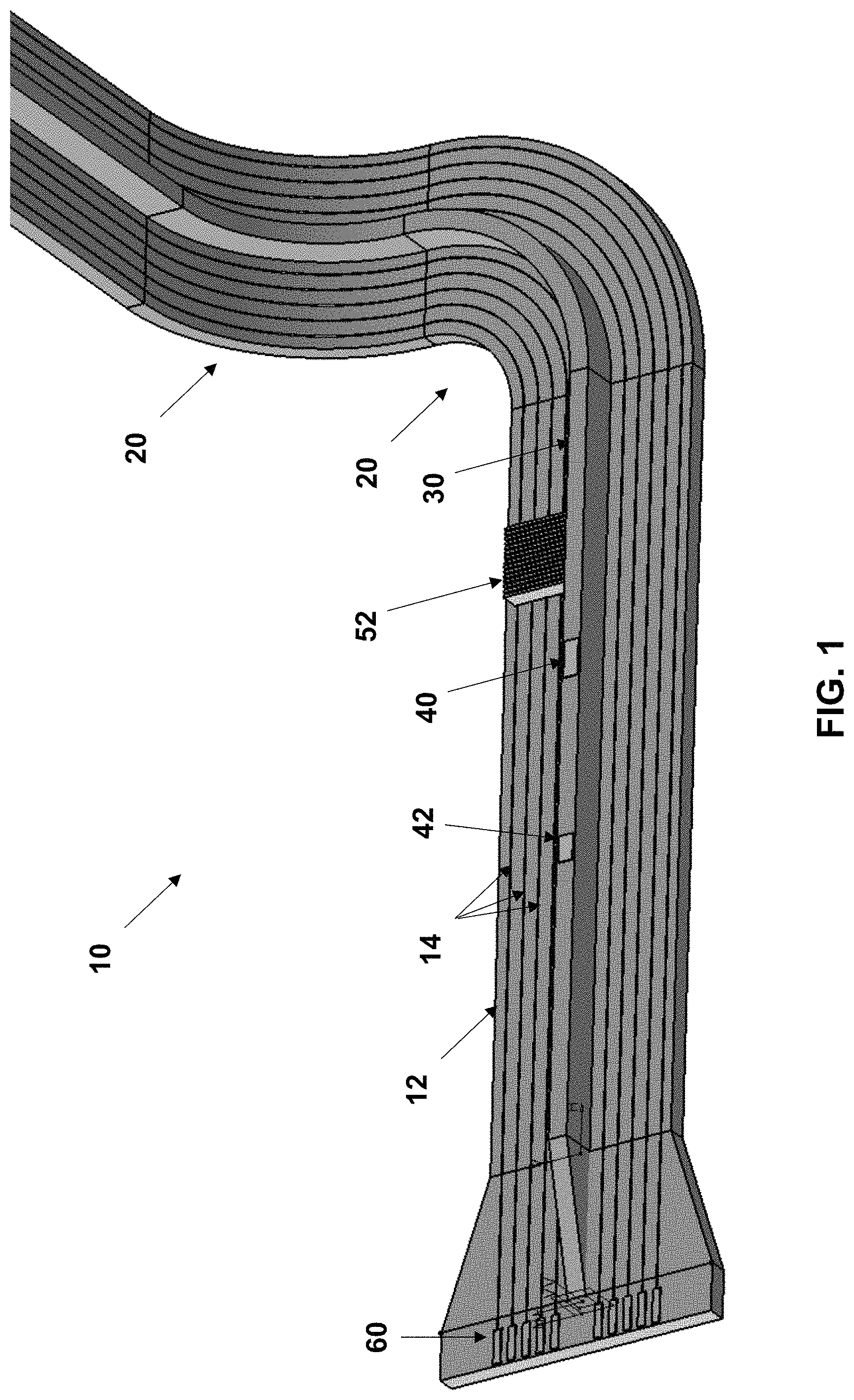 Patent US11785736 Figure 1 – Electrical conveyance assembly