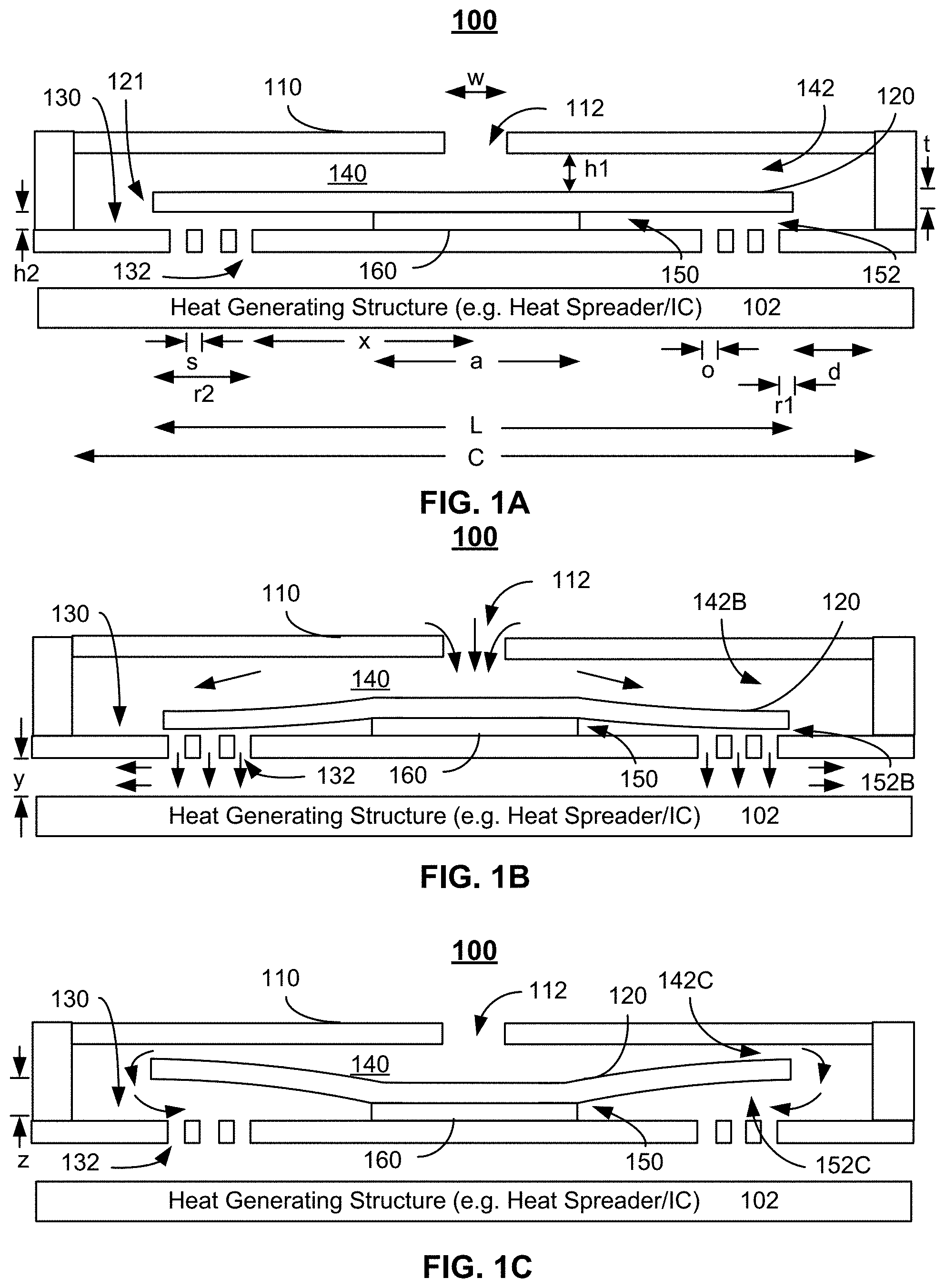 Patent US11785739 Figure 1 – System level control of mems-based cooling systems