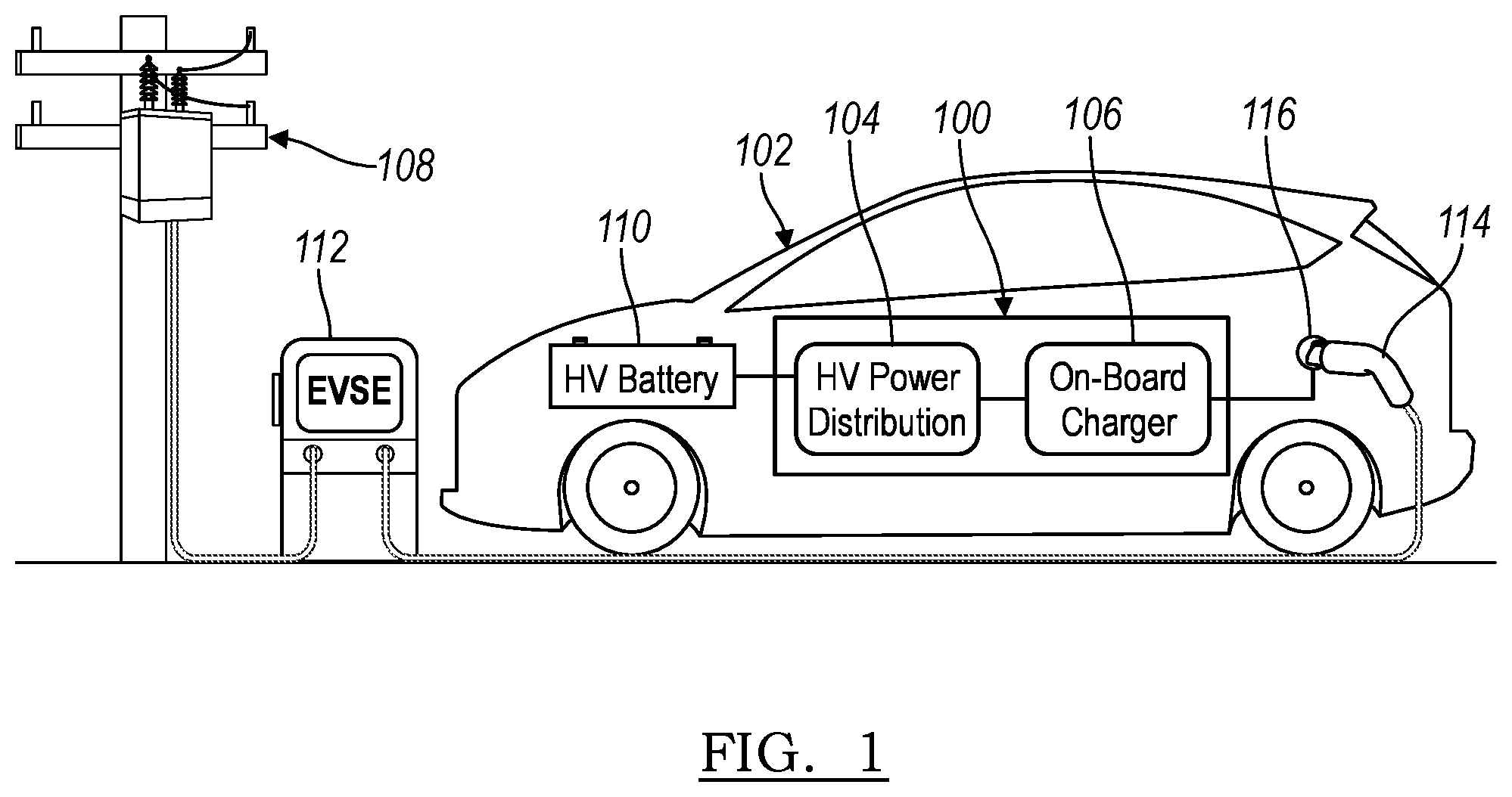 Patent US11785740 Figure 1 – High-voltage junction box coolant baffle
