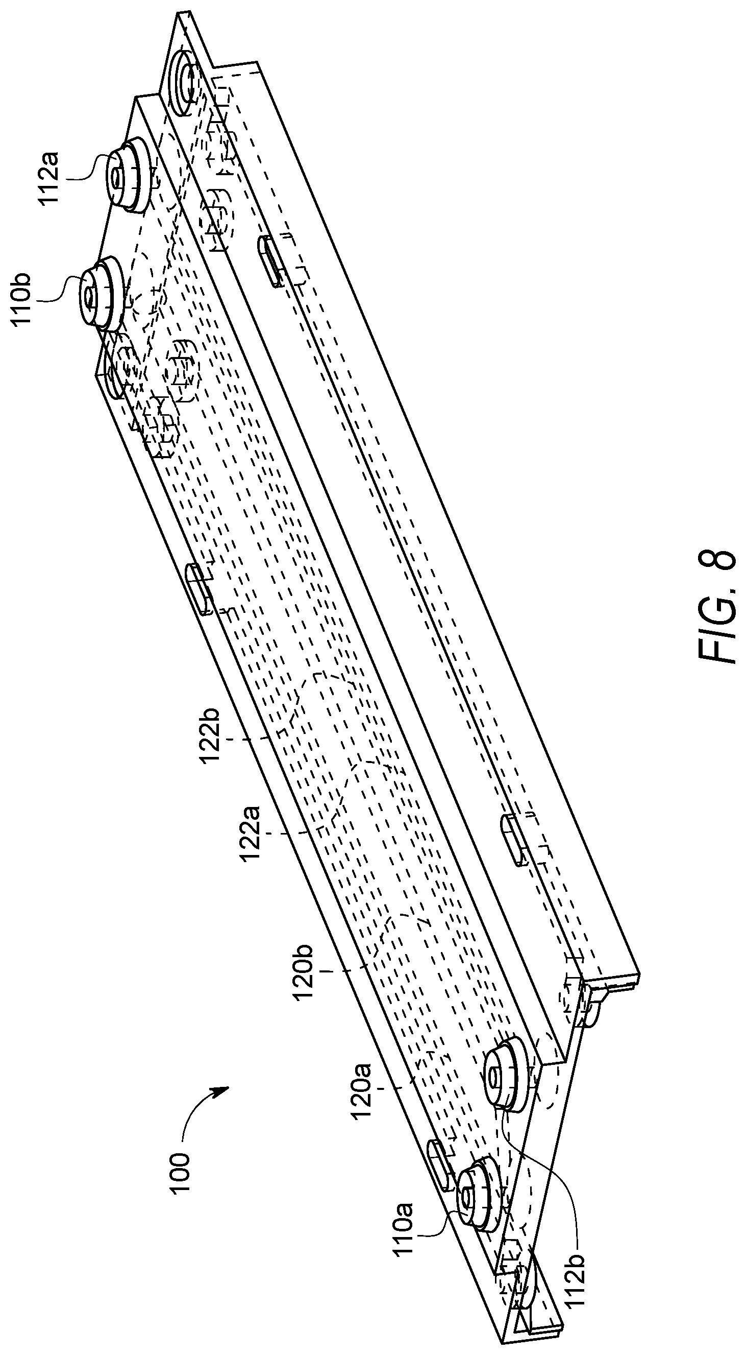 Patent US11785742 Figure 6 – Microchannel heat sink for datacenter solid state drives