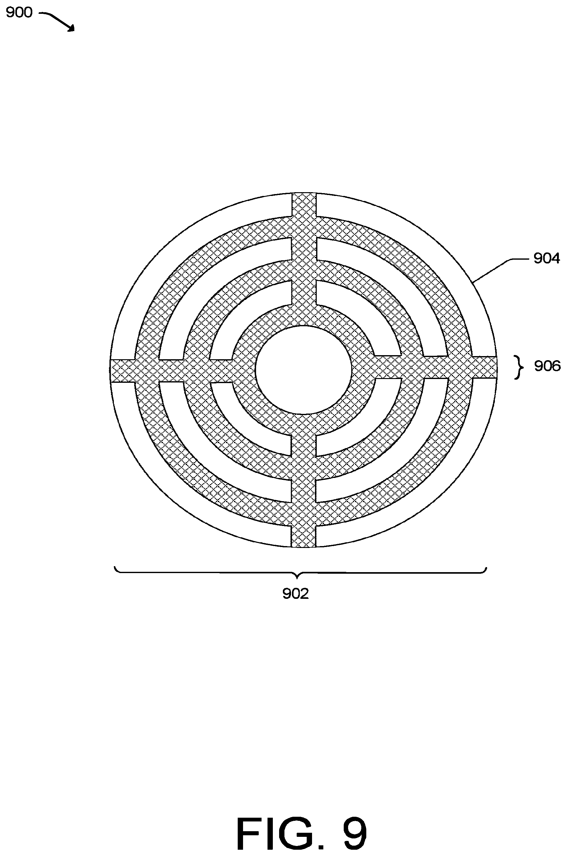 Patent US11785744 Figure 9 – Reinforced graphite heat-spreader for a housing surface of an electronic device