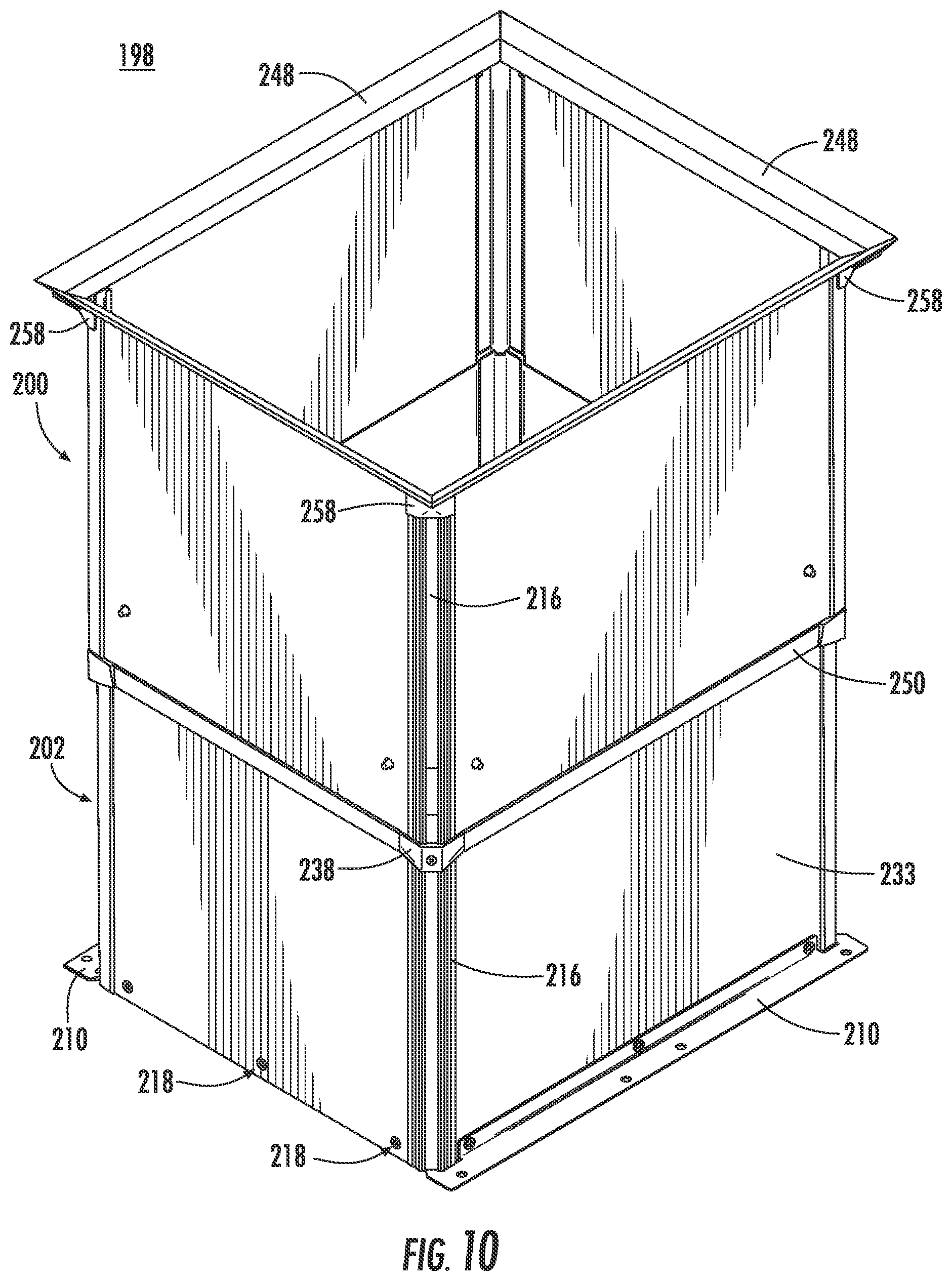 Patent US11785745 Figure 10 – Vertical exhaust duct for electronic equipment enclosure