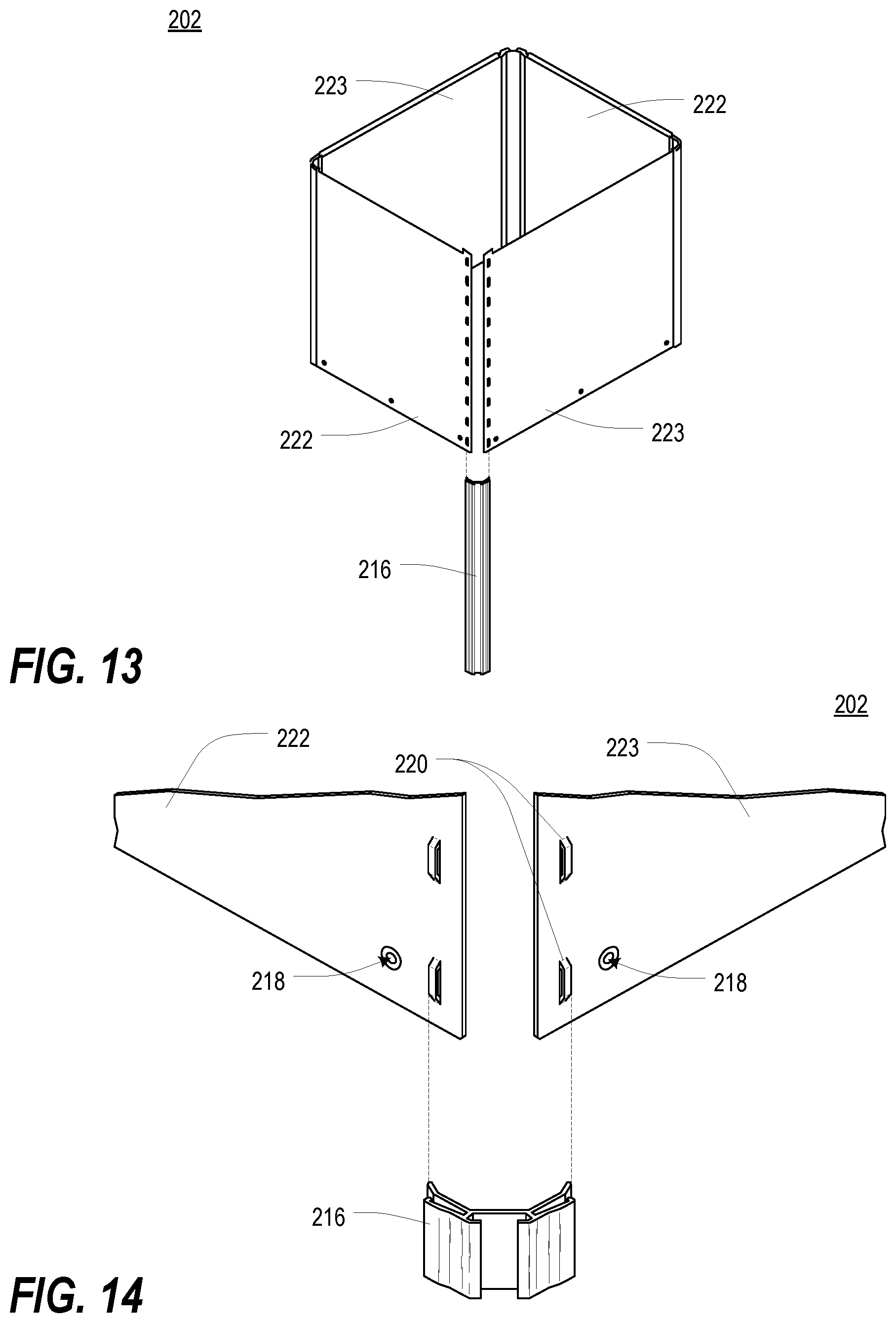 Patent US11785745 Figure 13 – Vertical exhaust duct for electronic equipment enclosure