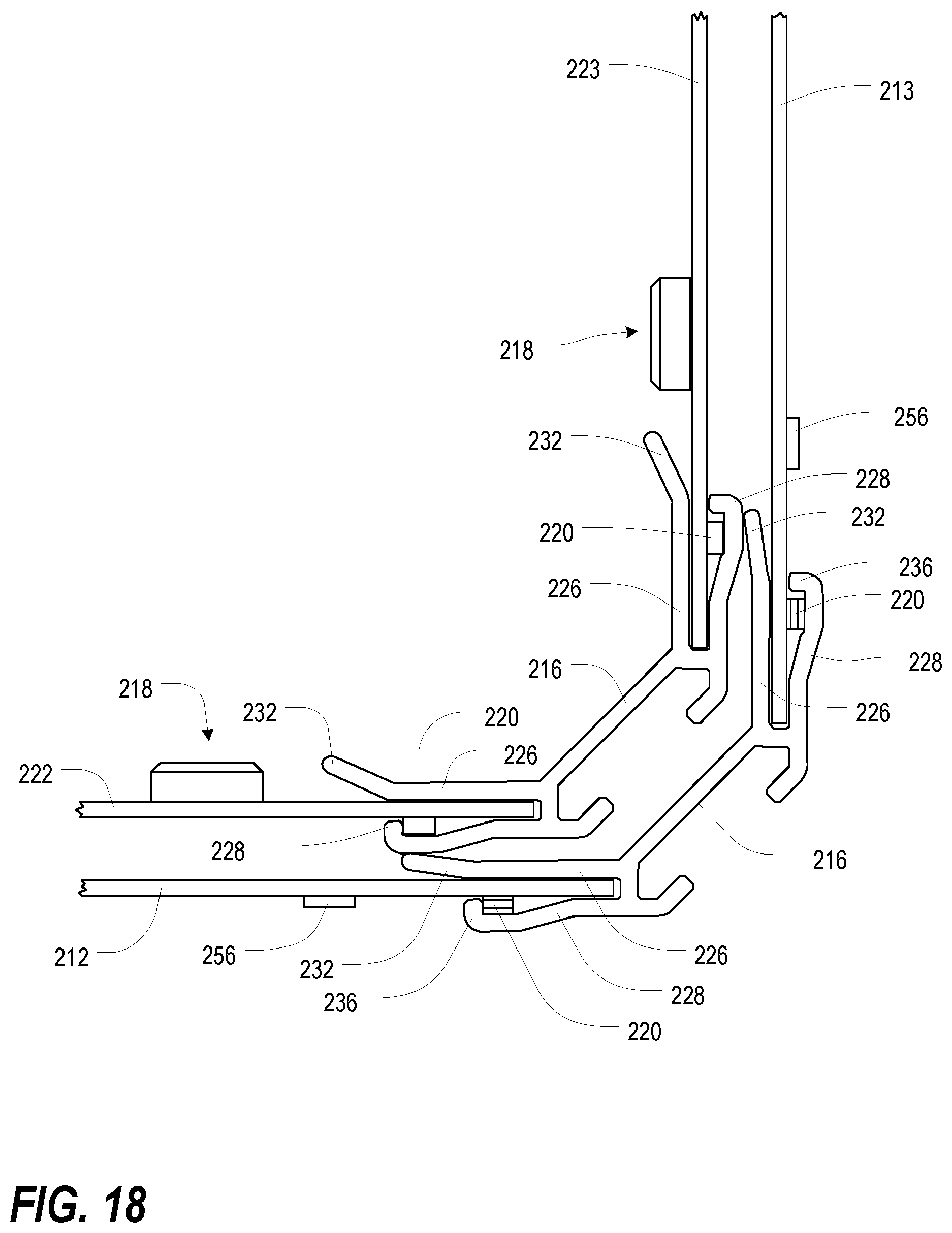 Patent US11785745 Figure 16 – Vertical exhaust duct for electronic equipment enclosure