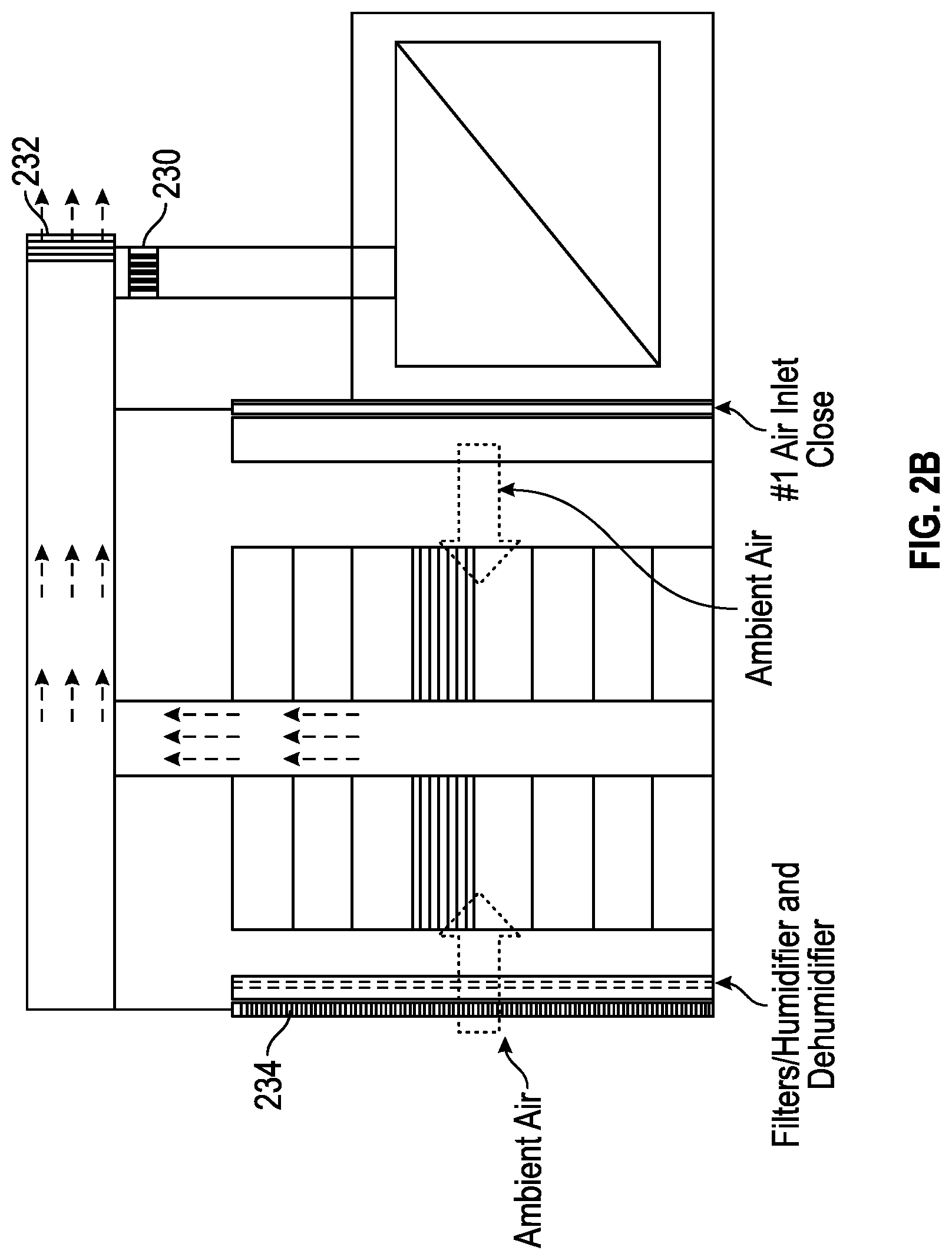 Patent US11785748 Figure 4 – Backup cooling for a data center and servers