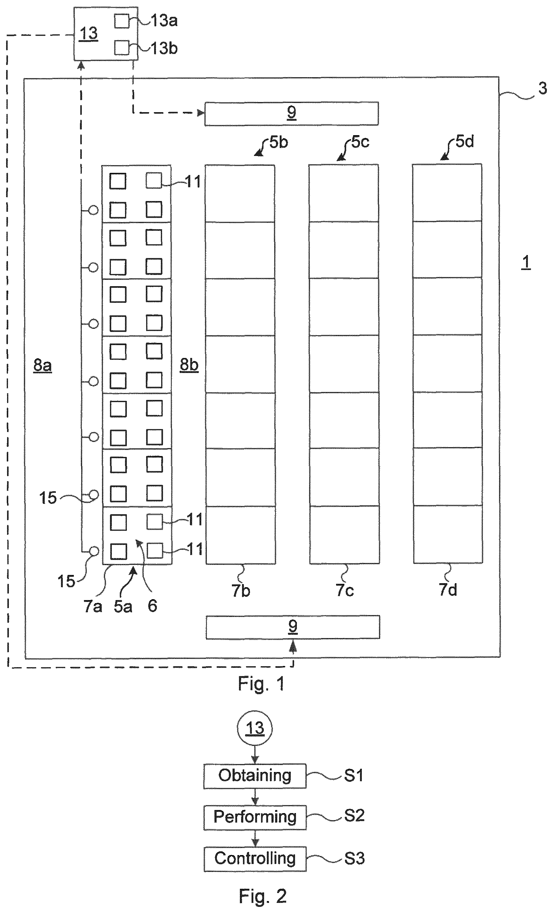 Patent US11785749 Figure 1 – Method of controlling cooling in a data centre