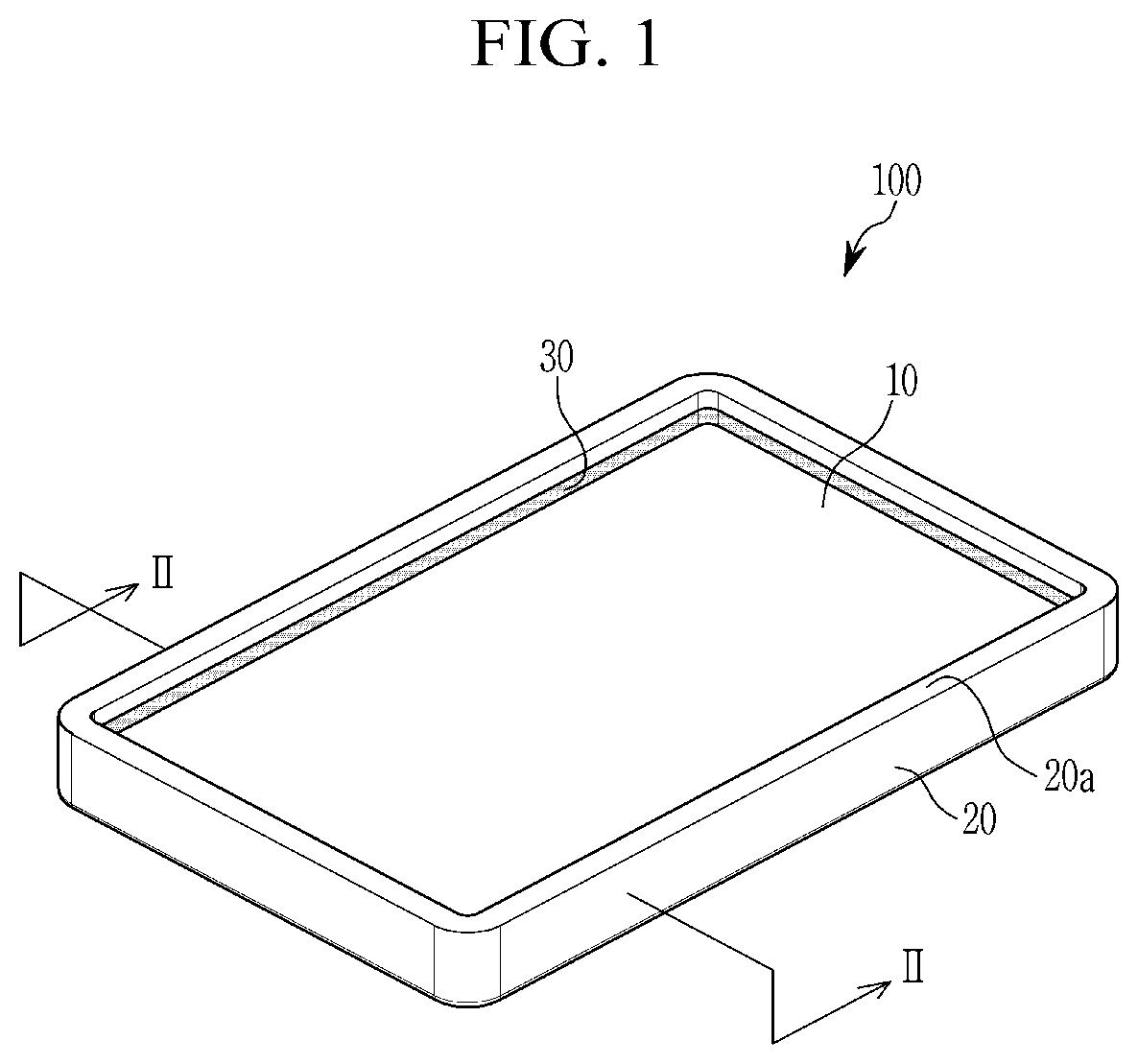 Patent US11785753 — Display device — Figure 1