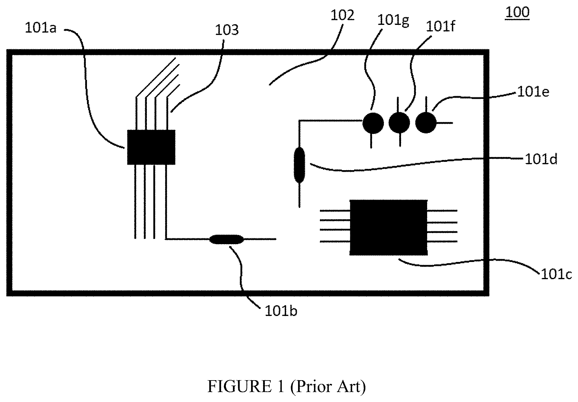 Patent US11785754 — Enhanced 3D printed support block — Figure 1