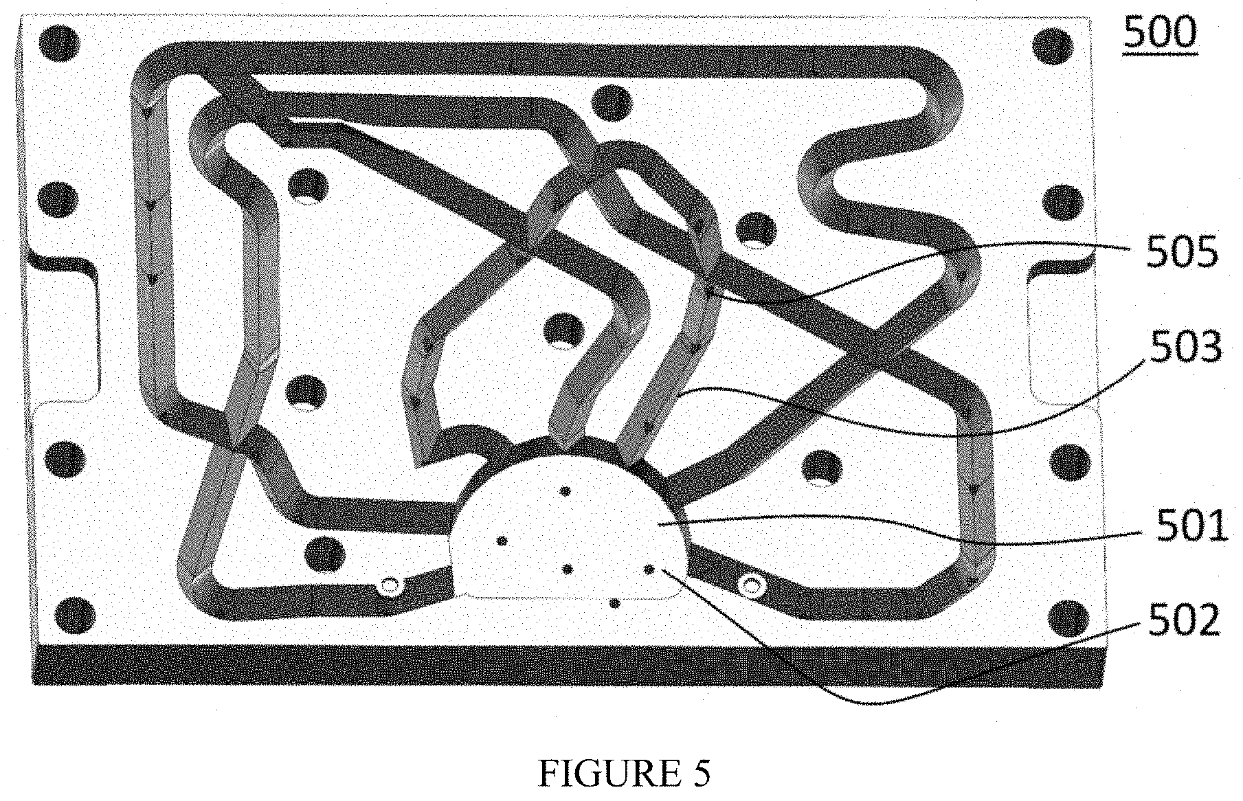 Patent US11785754 Figure 5 – Enhanced 3D printed support block