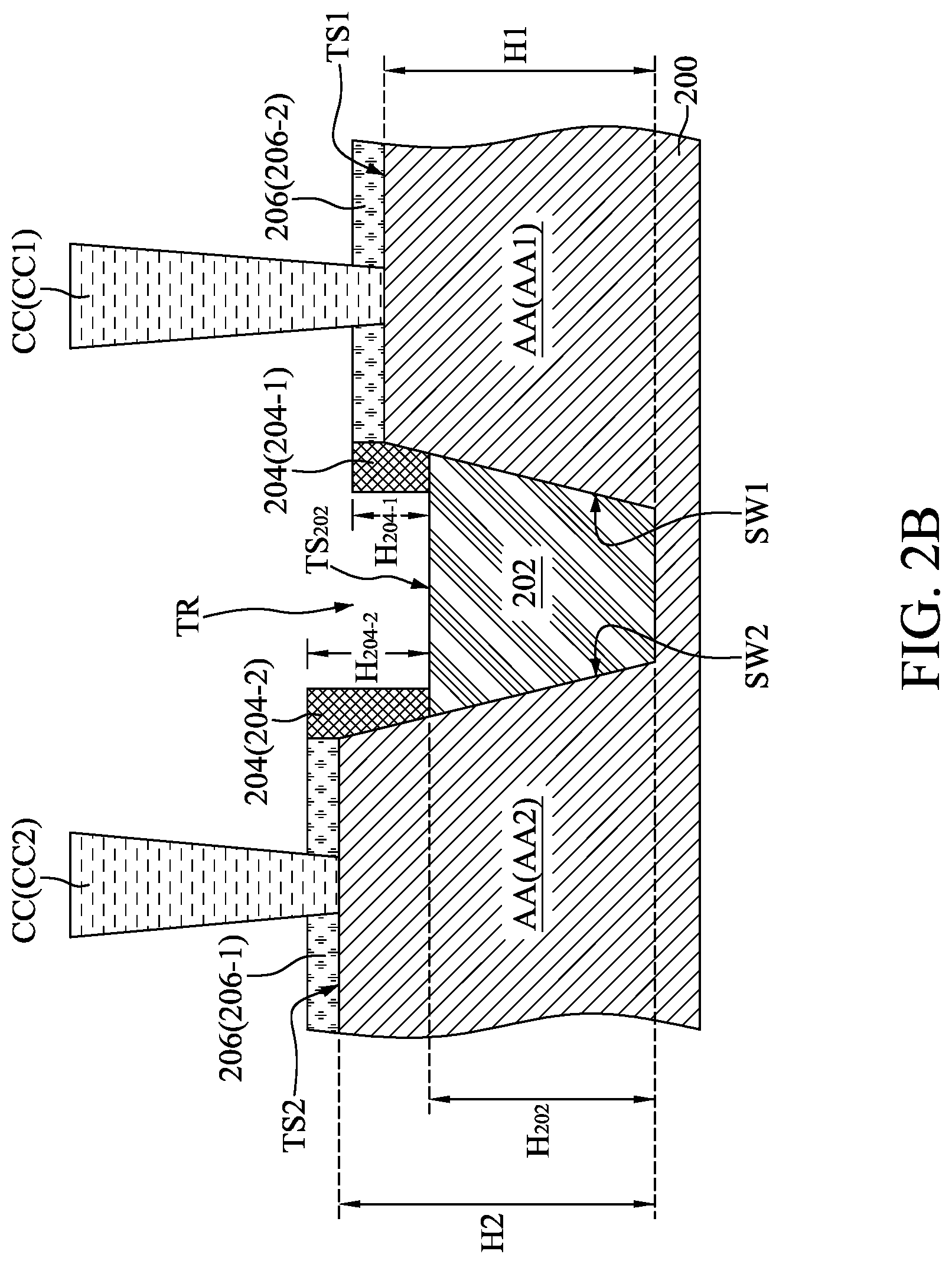 Patent US11785757 Figure 4 – Method for preparing memory array with contact enhancement sidewall spacers