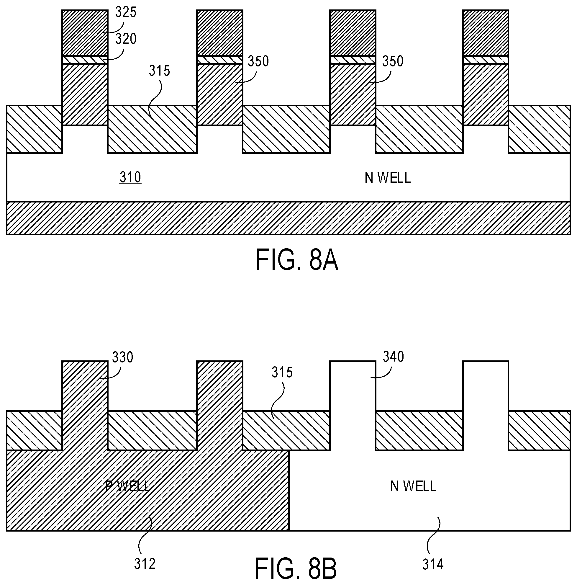 Patent US11785759 Figure 5 – Floating body memory cell having gates favoring different conductivity type regions