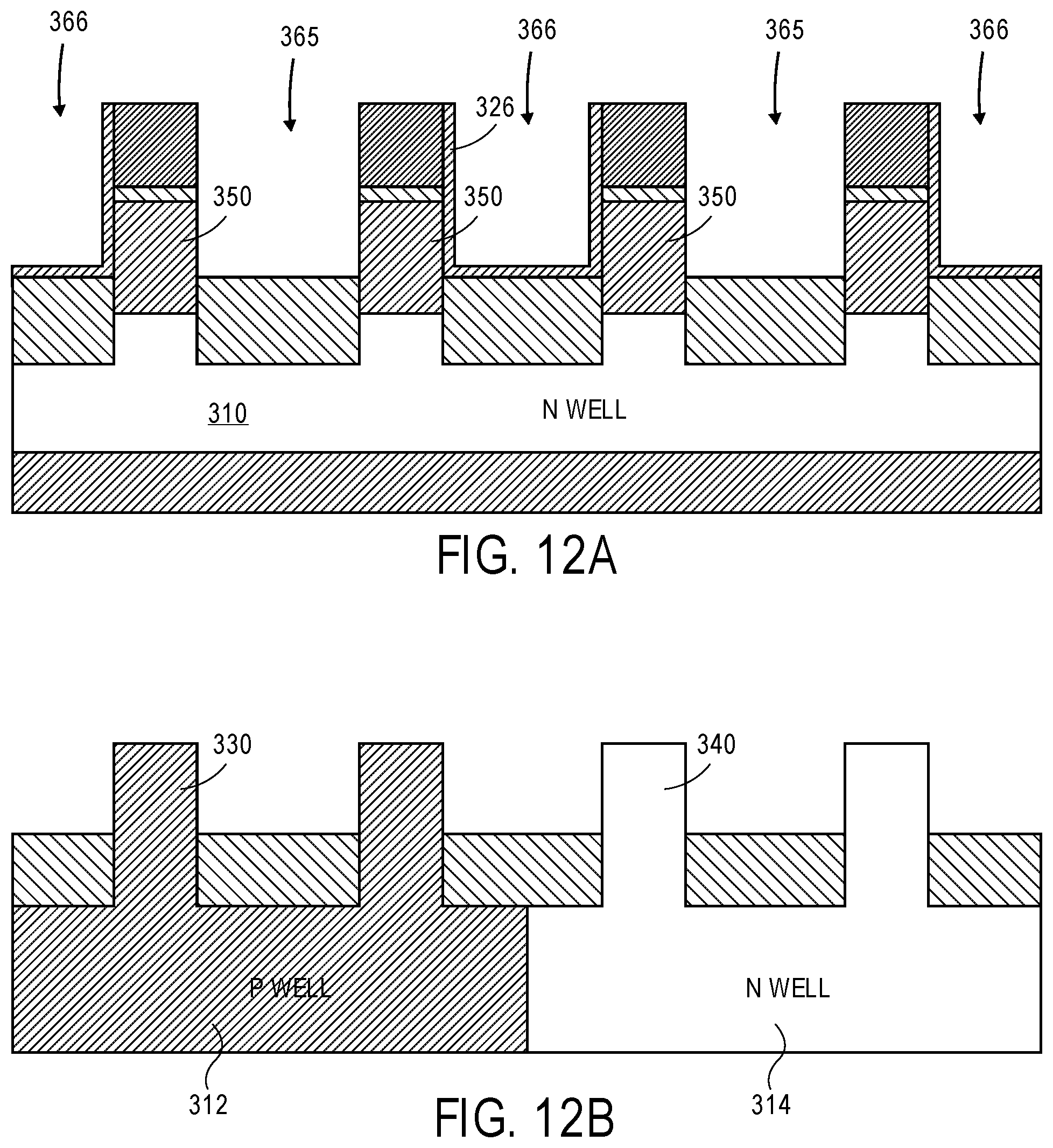 Patent US11785759 Figure 9 – Floating body memory cell having gates favoring different conductivity type regions