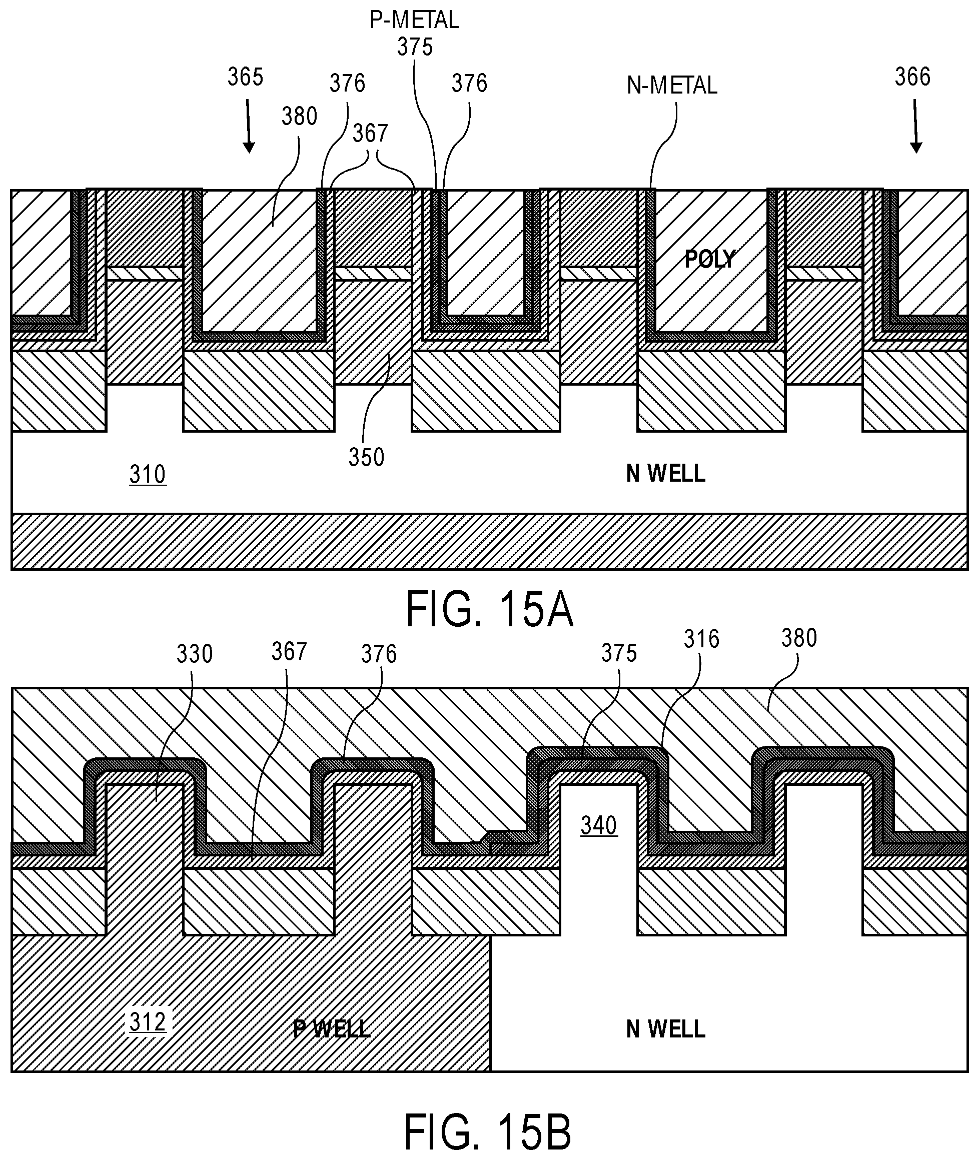 Patent US11785759 Figure 12 – Floating body memory cell having gates favoring different conductivity type regions