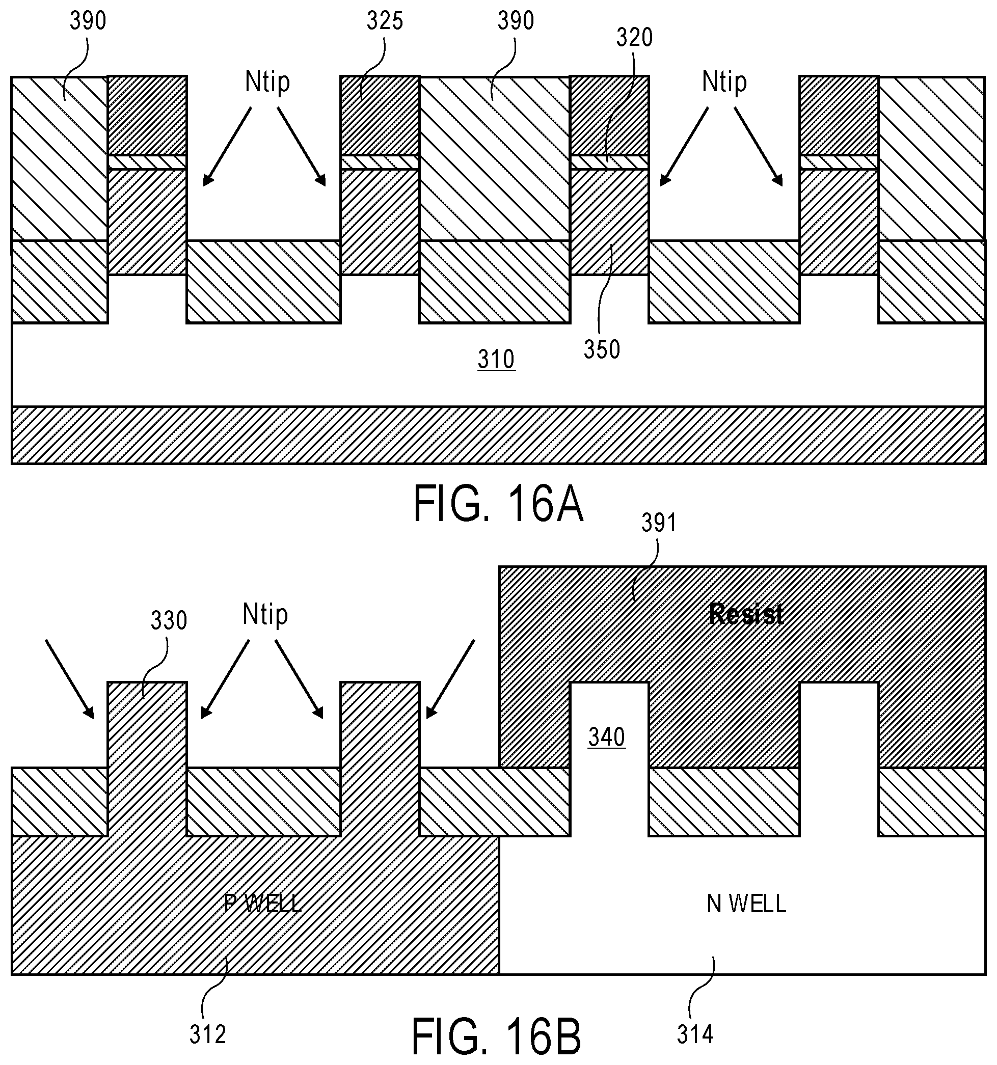 Patent US11785759 Figure 13 – Floating body memory cell having gates favoring different conductivity type regions