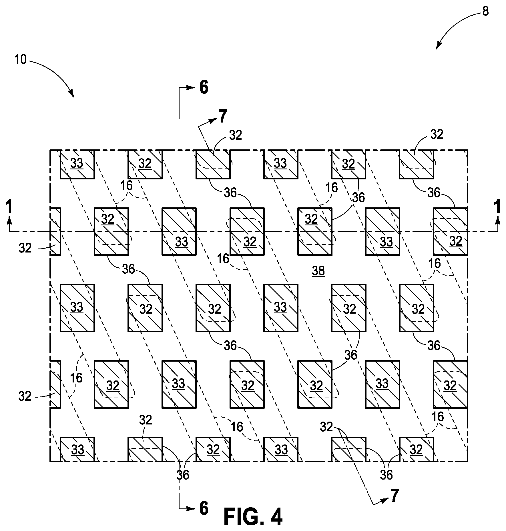 Patent US11785762 Figure 4 – Memory circuitry and method used in forming memory circuitry