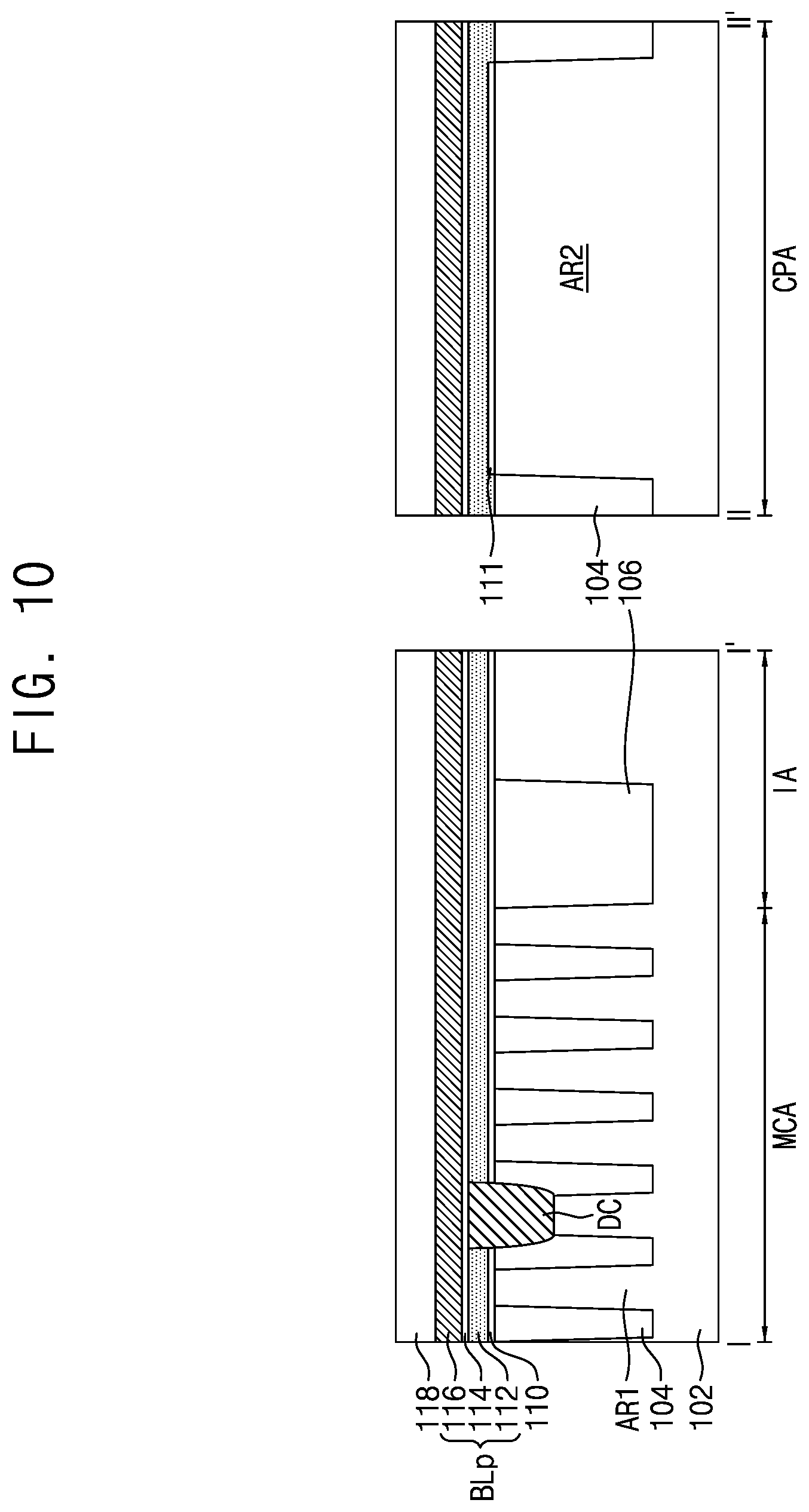 Patent US11785763 Figure 8 – Semiconductor devices having contact plugs