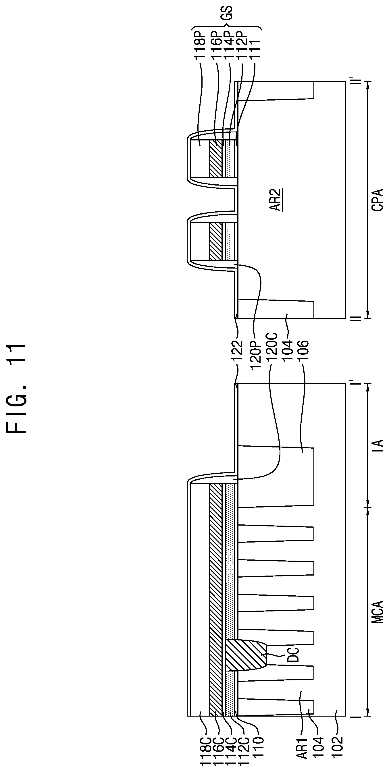 Patent US11785763 Figure 9 – Semiconductor devices having contact plugs
