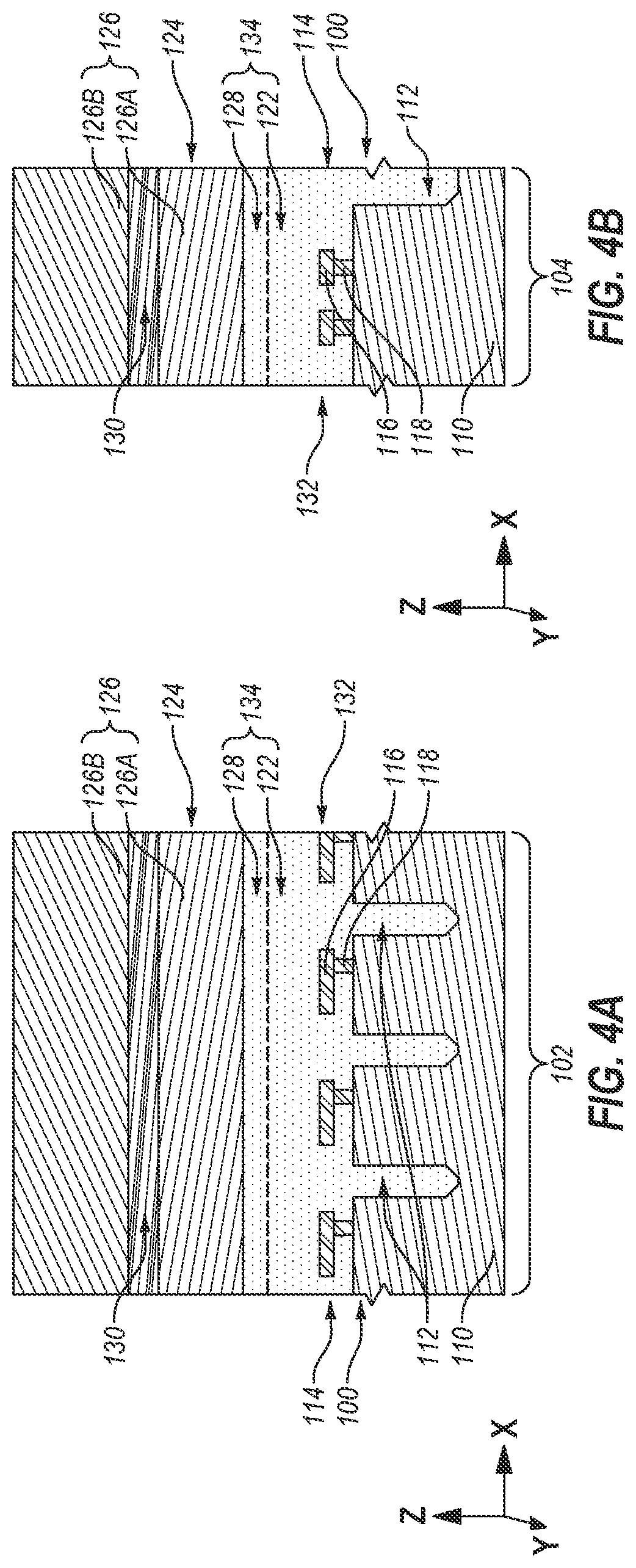 Patent US11785764 Figure 5 – Methods of forming microelectronic devices